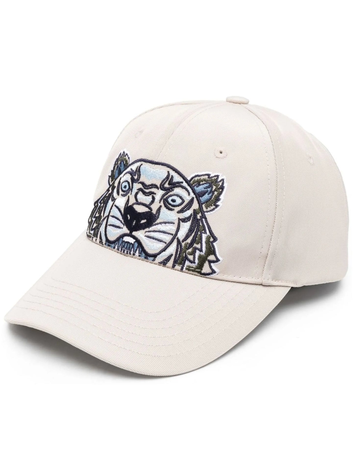 tiger-embroidered baseball cap