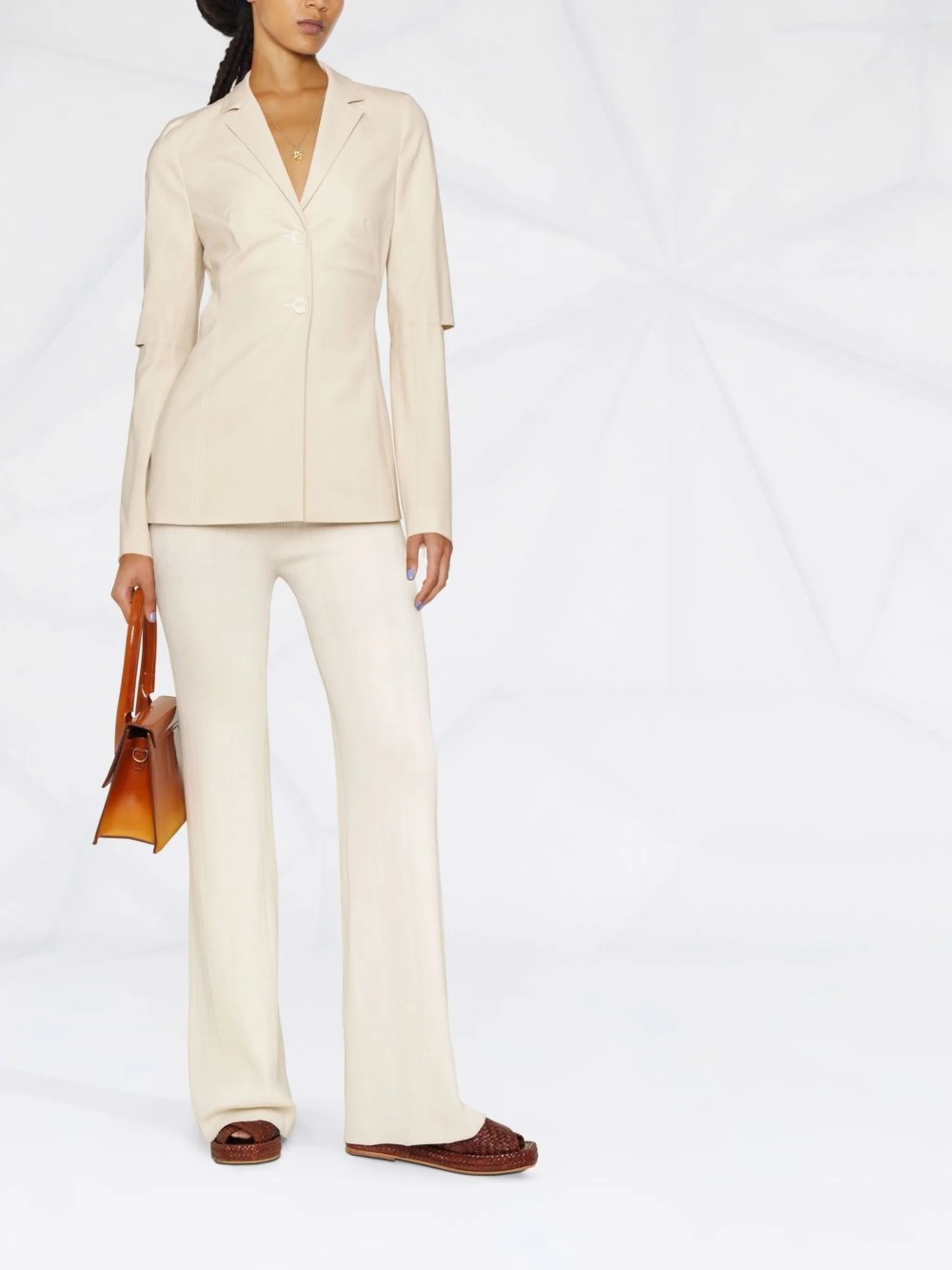 Melo backless blazer