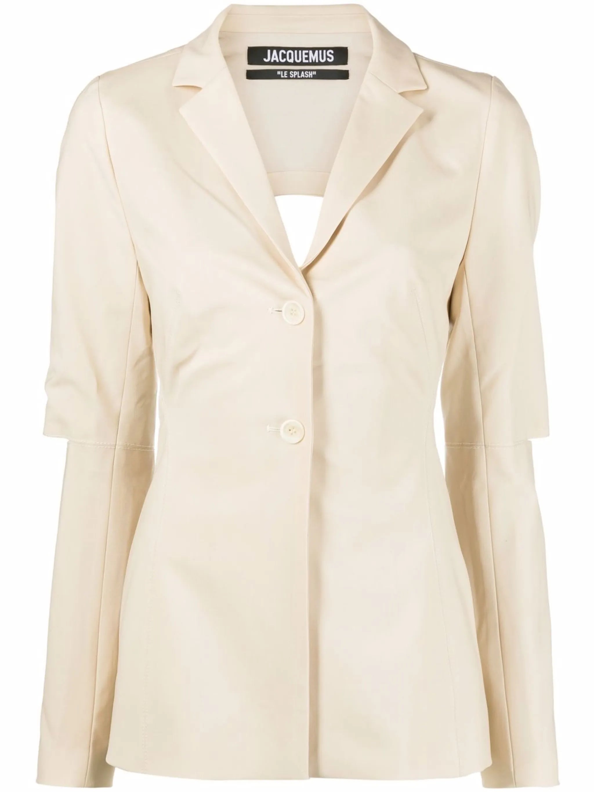 Melo backless blazer