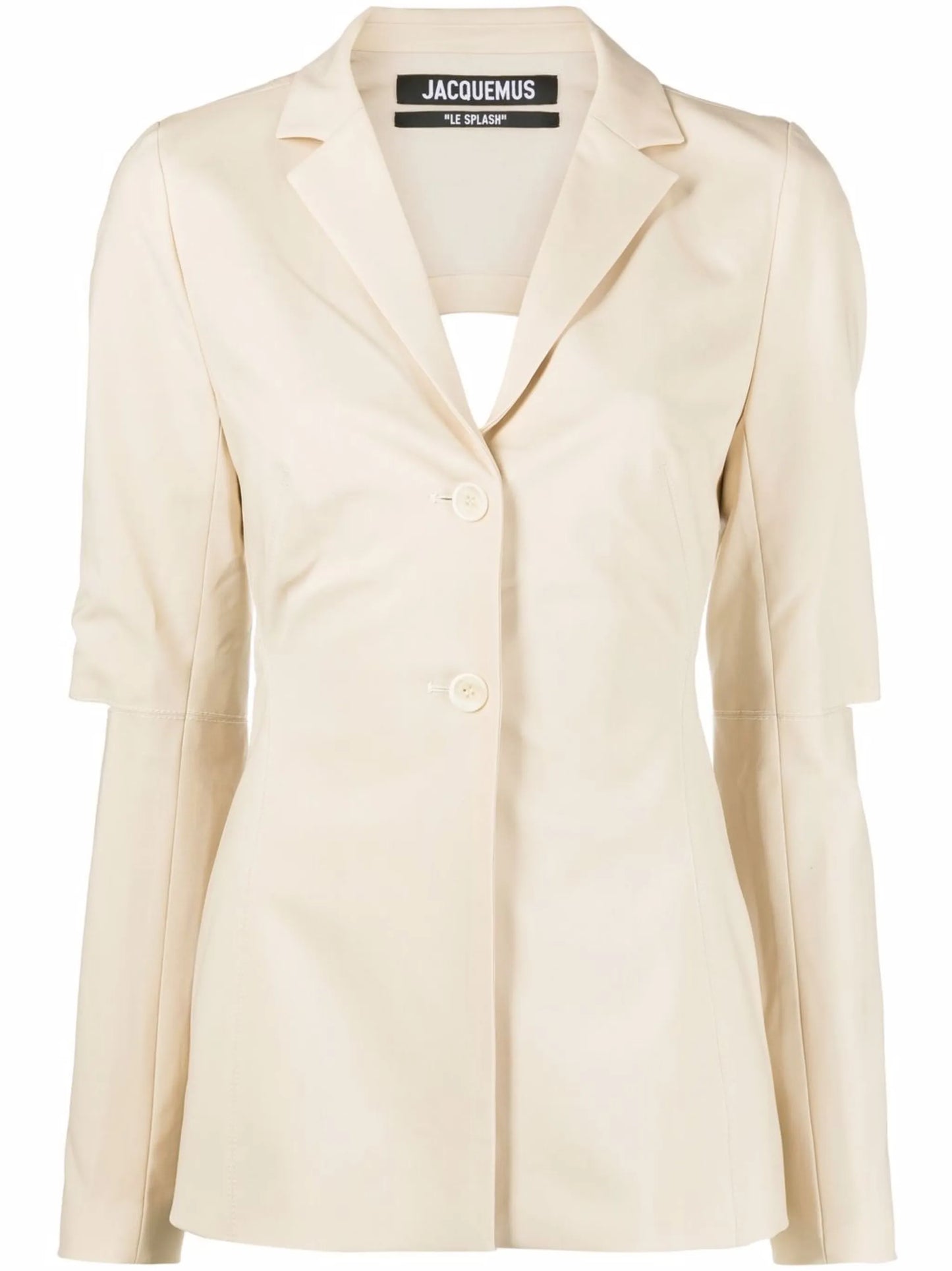 Melo backless blazer