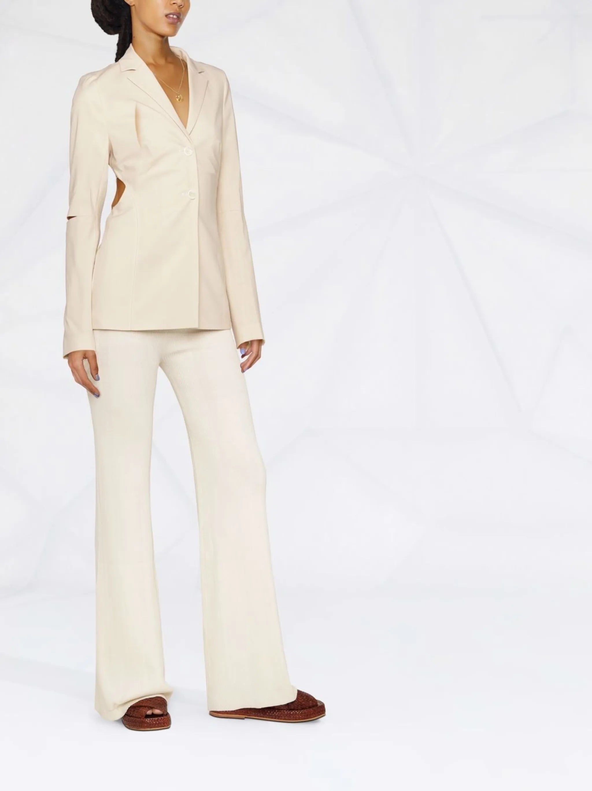 Melo backless blazer