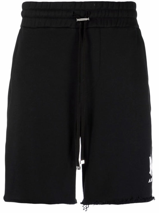 cotton logo-print track shorts