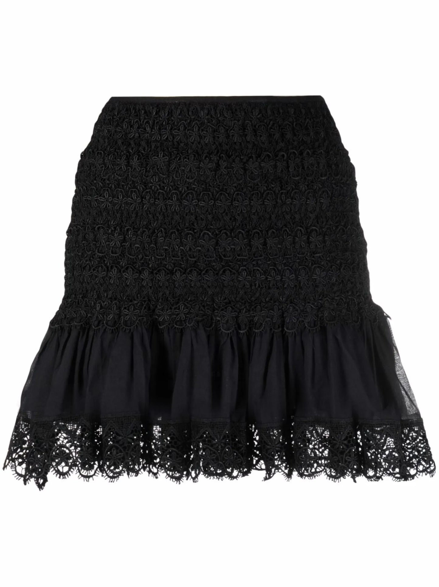 Fleus tiered mini skirt