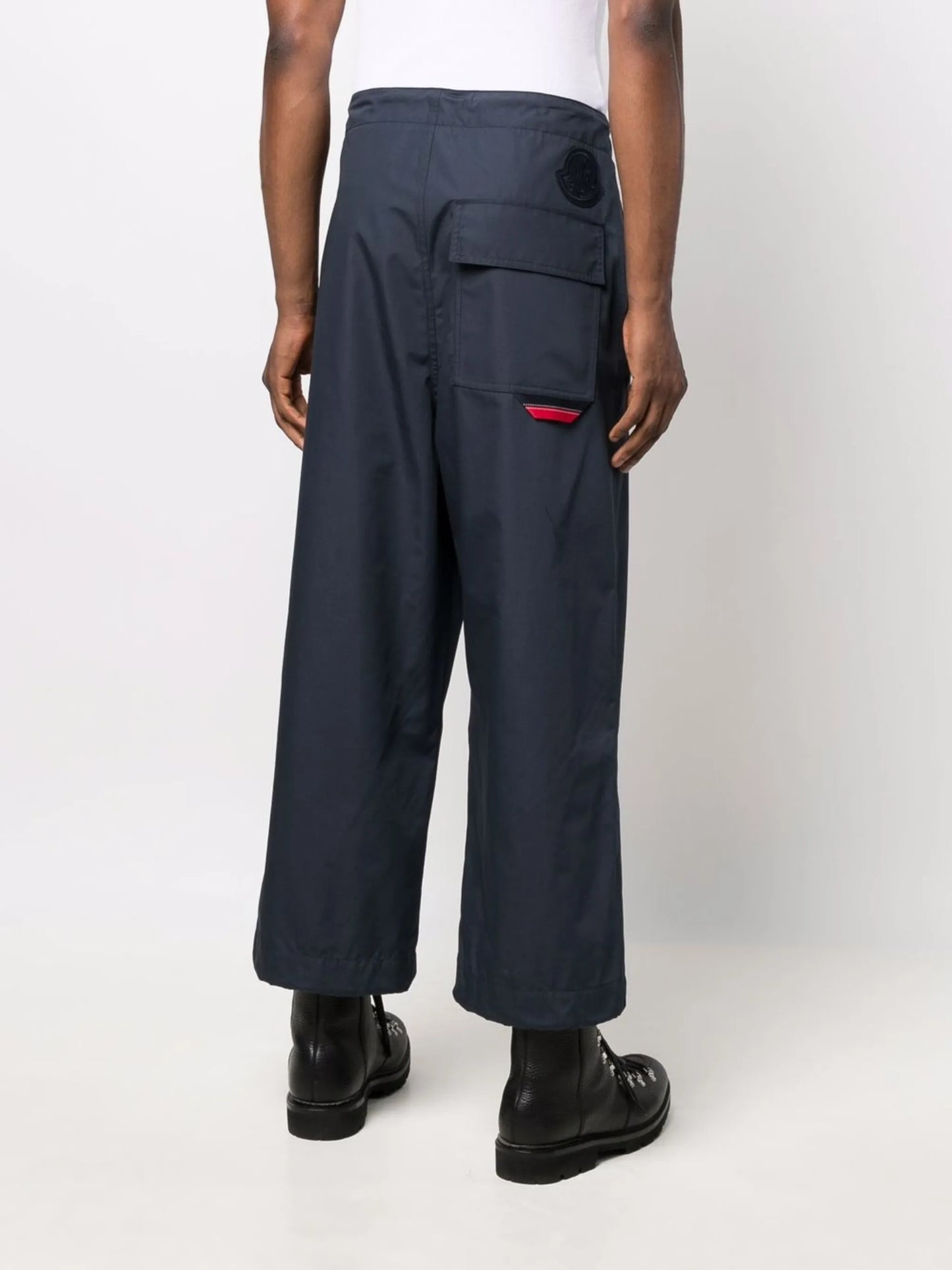 relaxed drawstring track pants