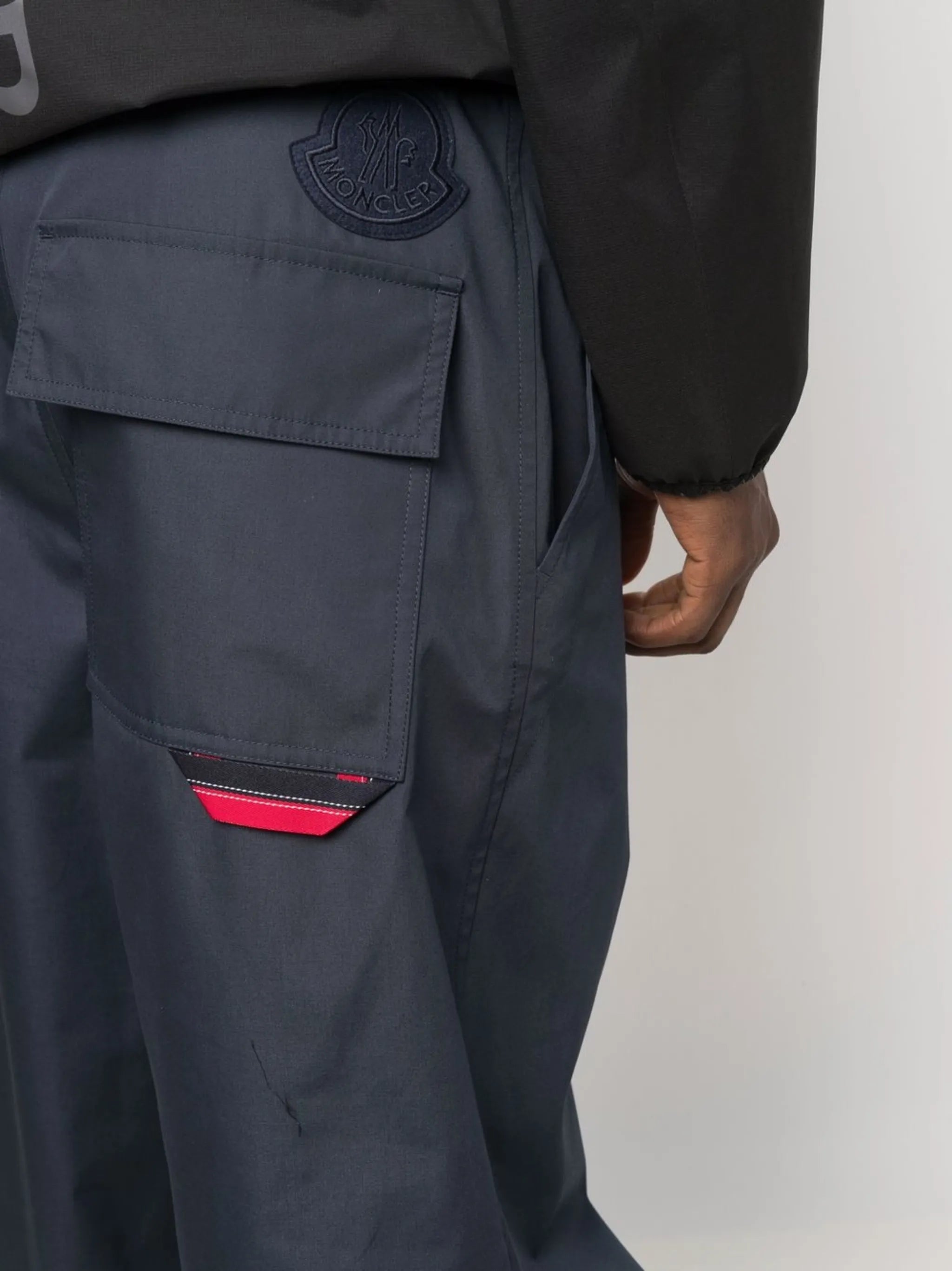 relaxed drawstring track pants