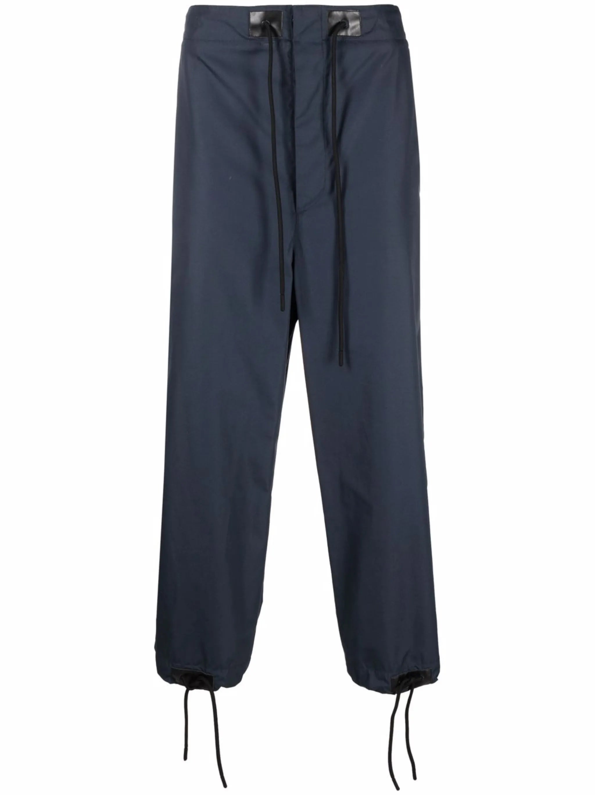 relaxed drawstring track pants