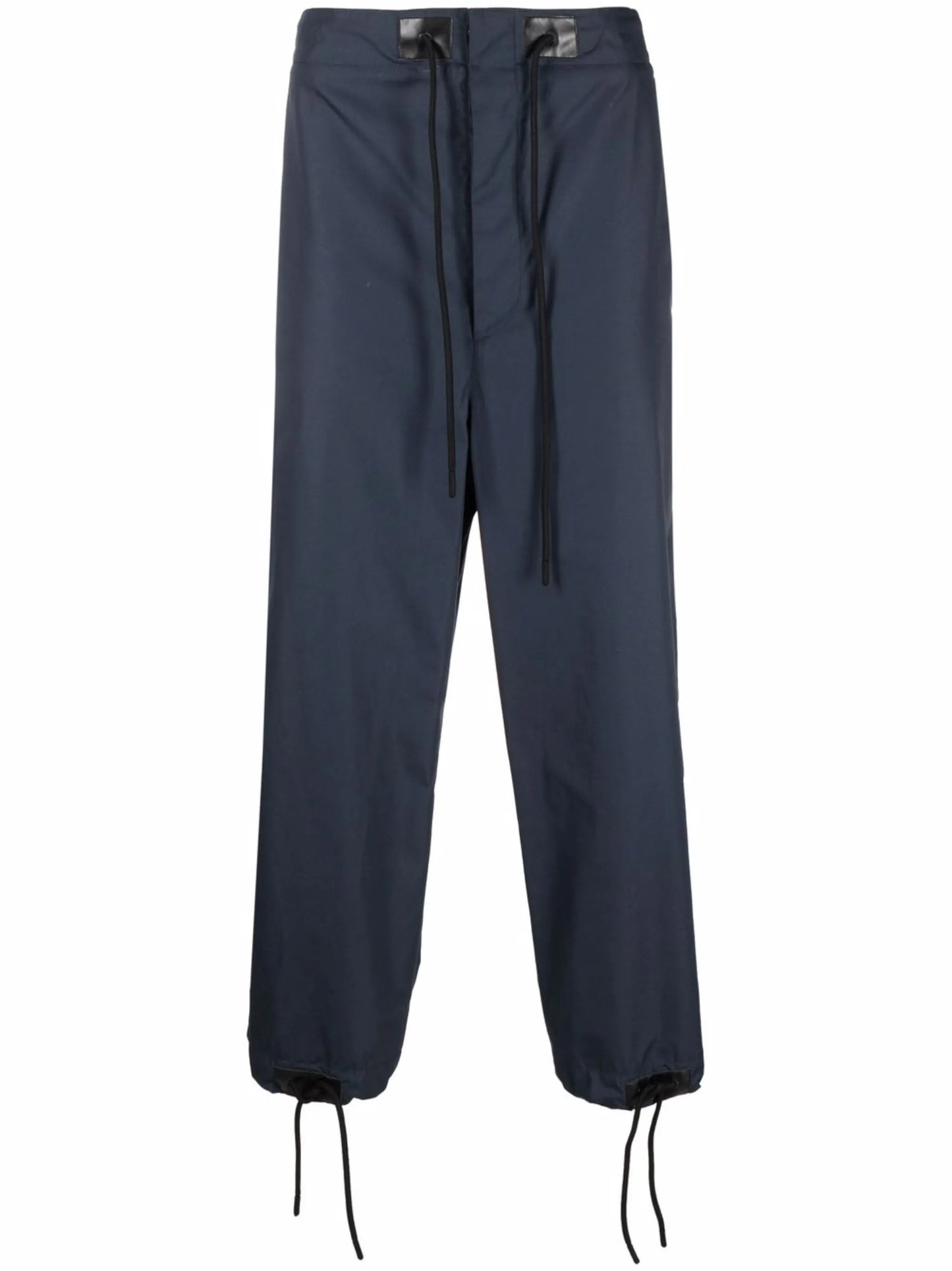 relaxed drawstring track pants