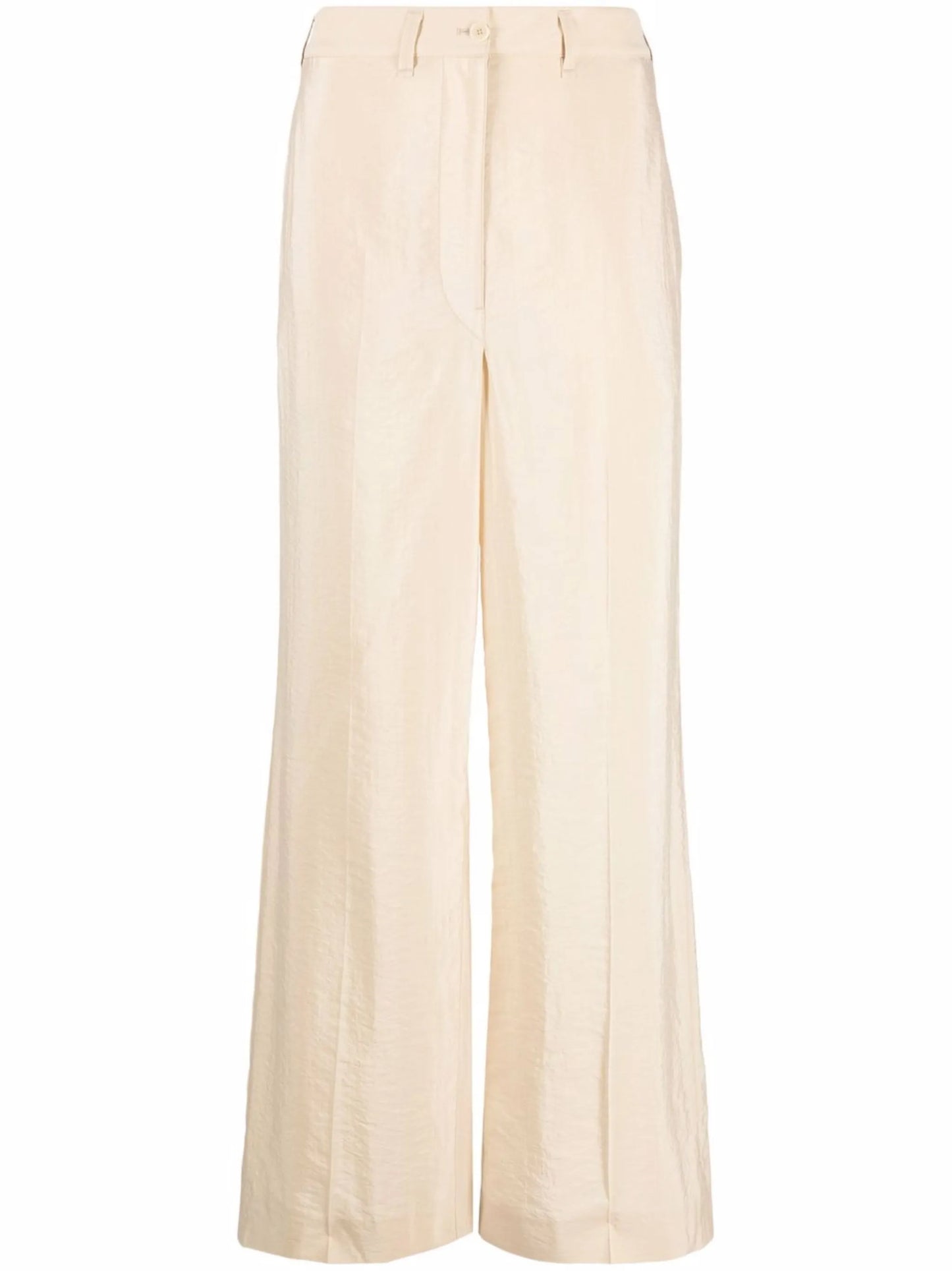 tailored wide-leg trousers