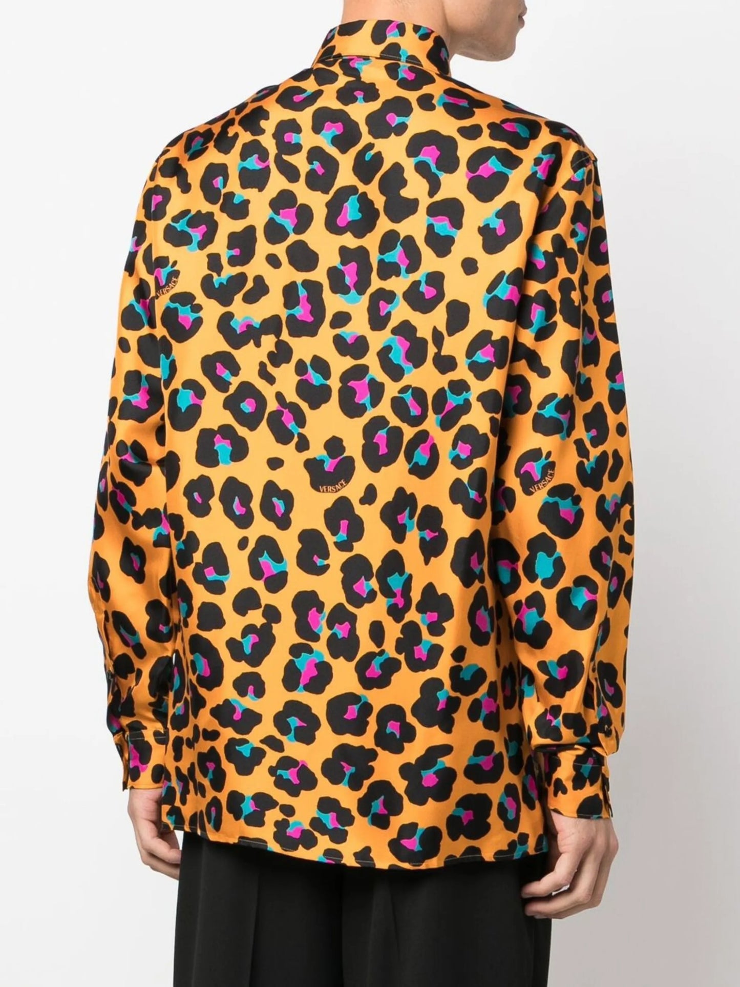 Daisy leopard-print silk shirt