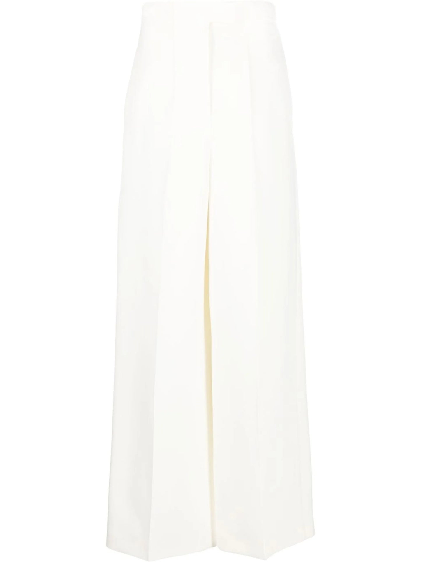 tailored wide-leg trousers