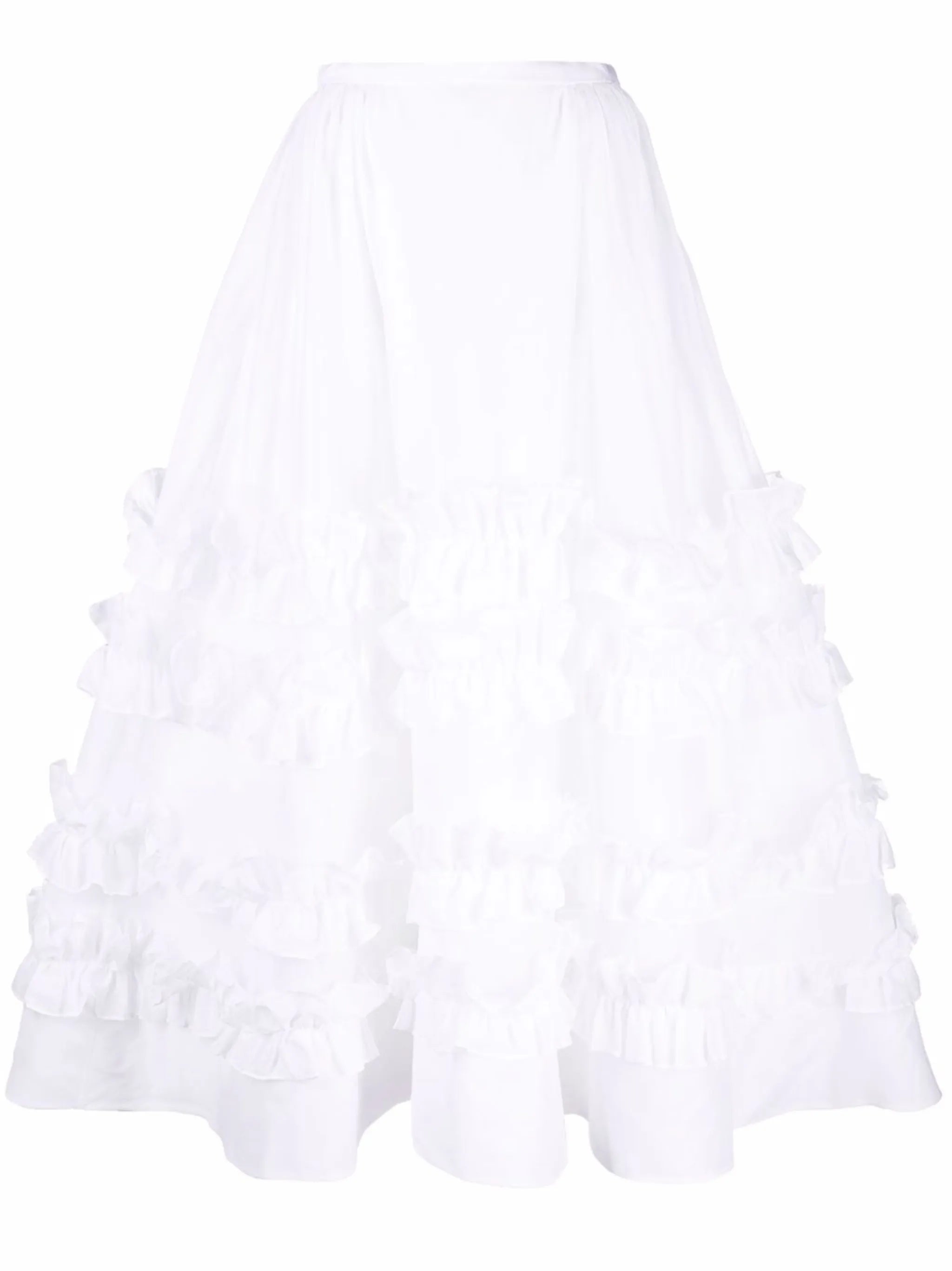 Maisie ruffled maxi skirt