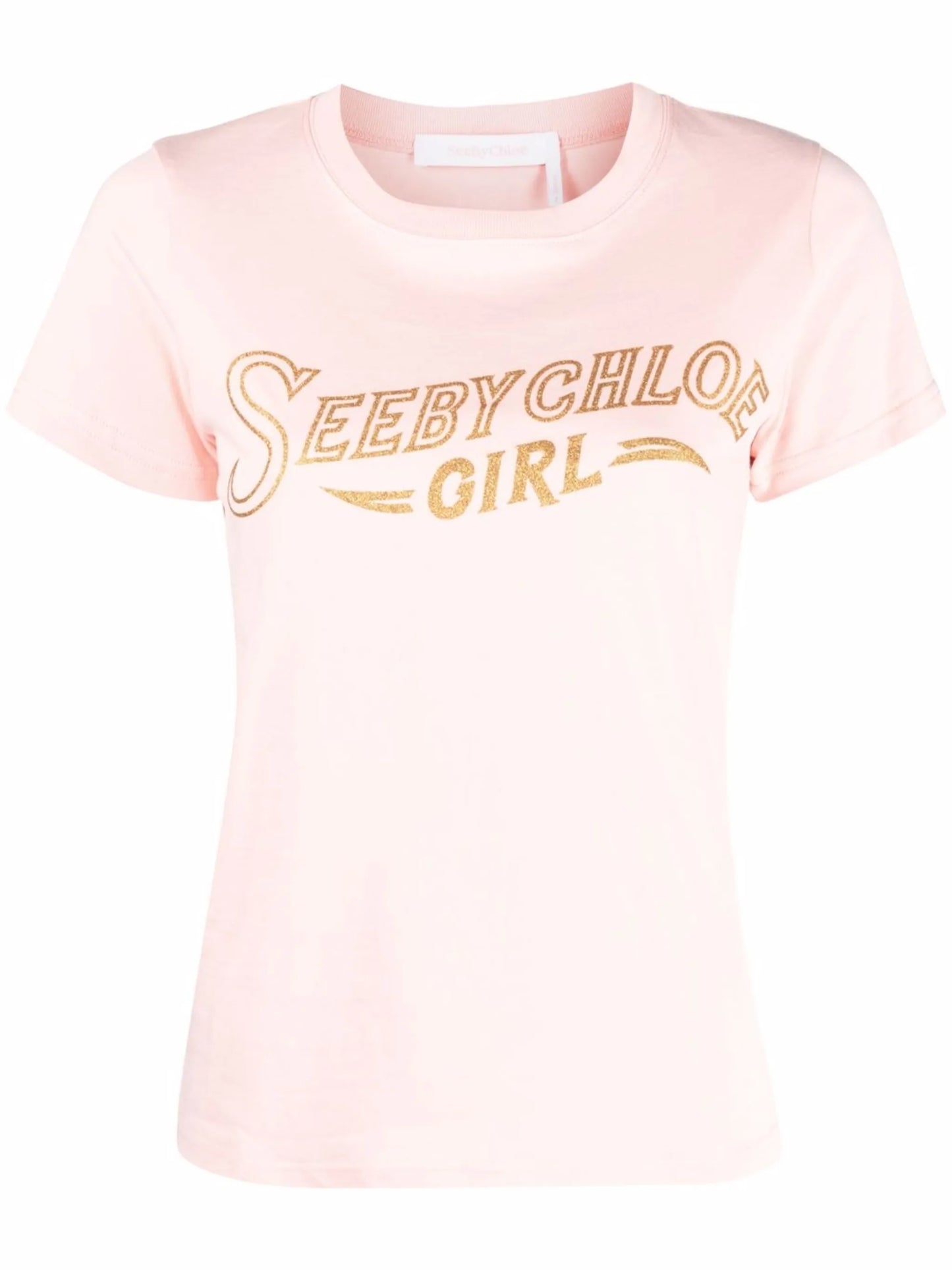 logo-print T-shirt