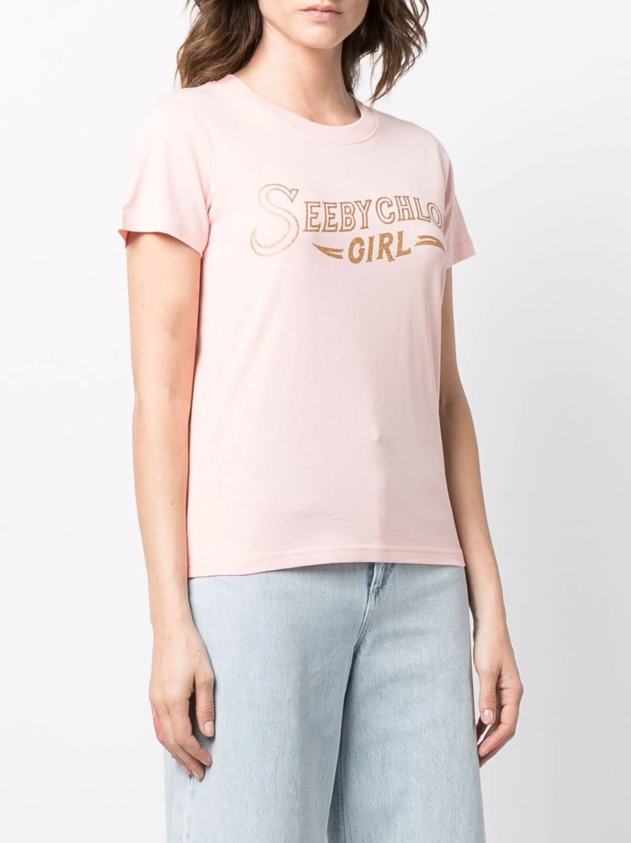 logo-print T-shirt
