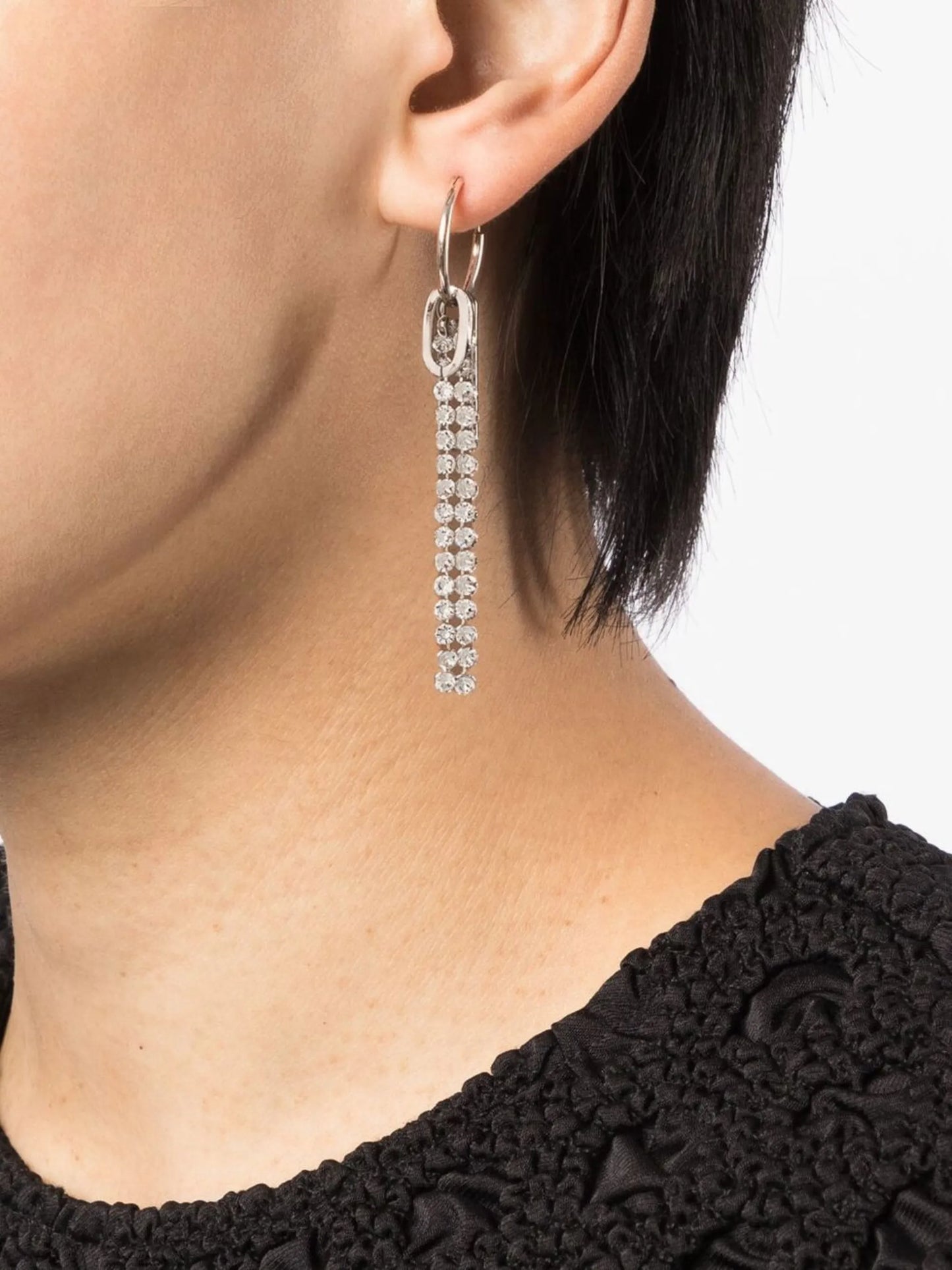 Eddie hoop mismatch earrings