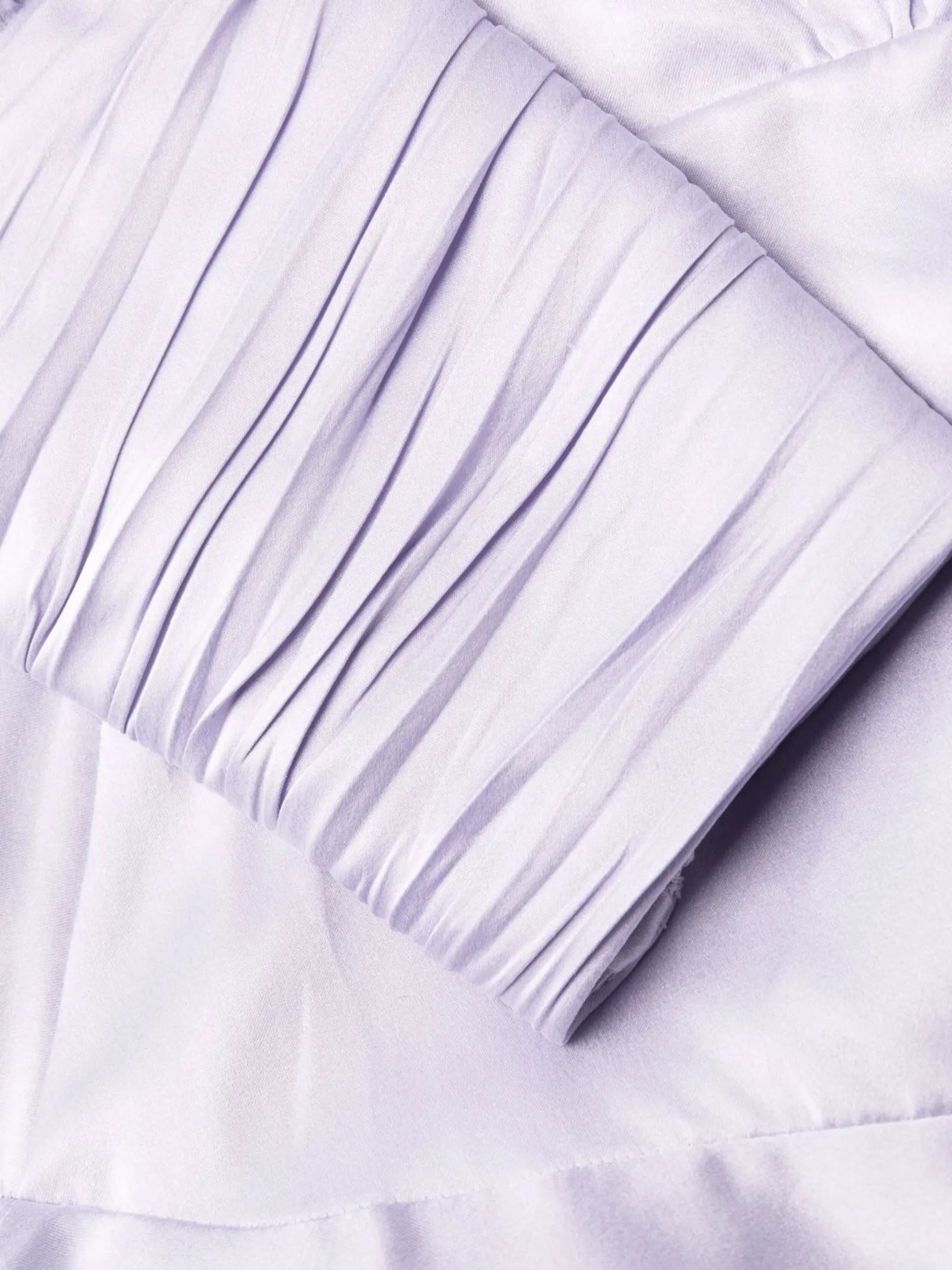 wraparound silk dress