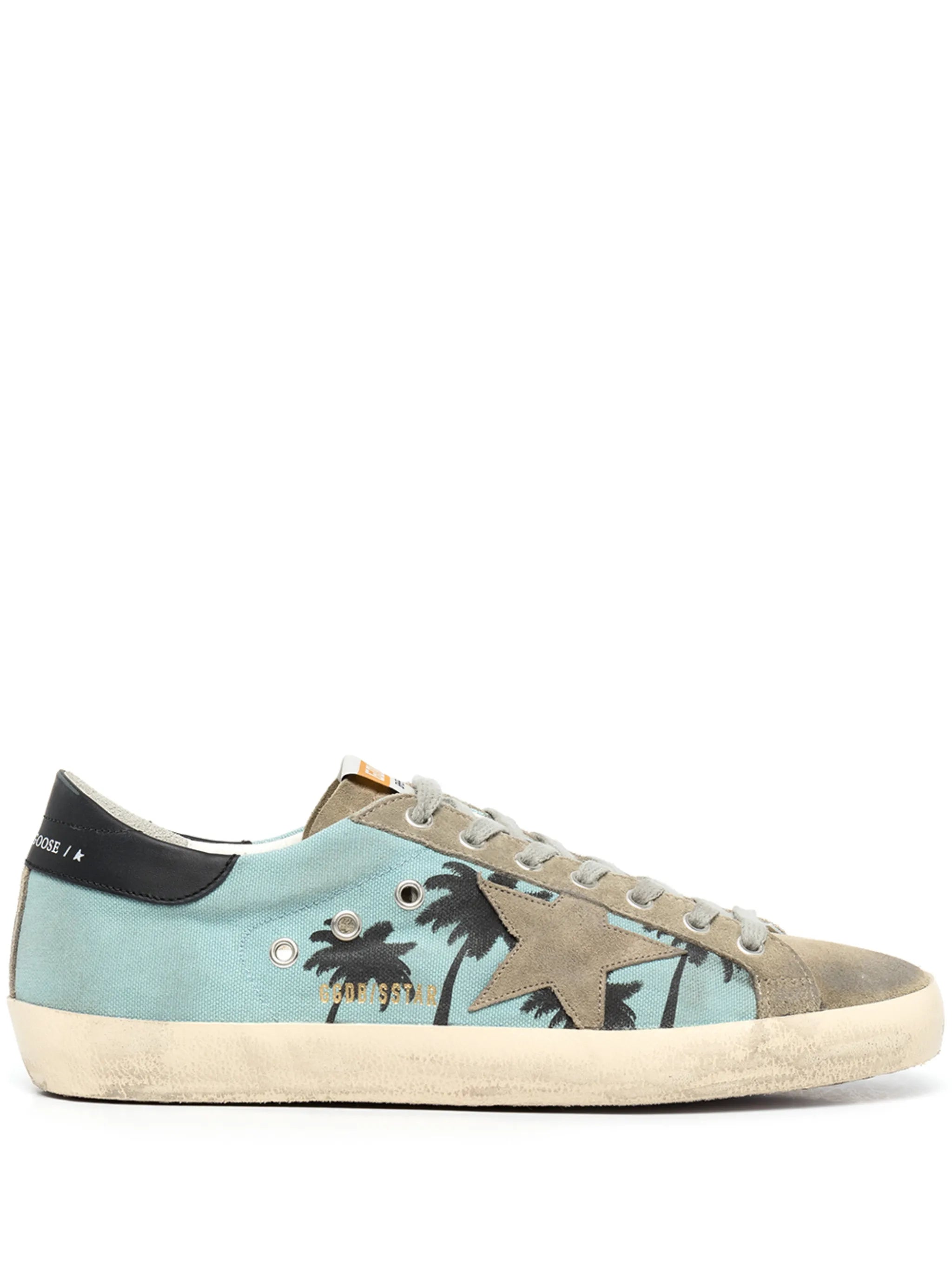 Superstar palm-tree sneakers