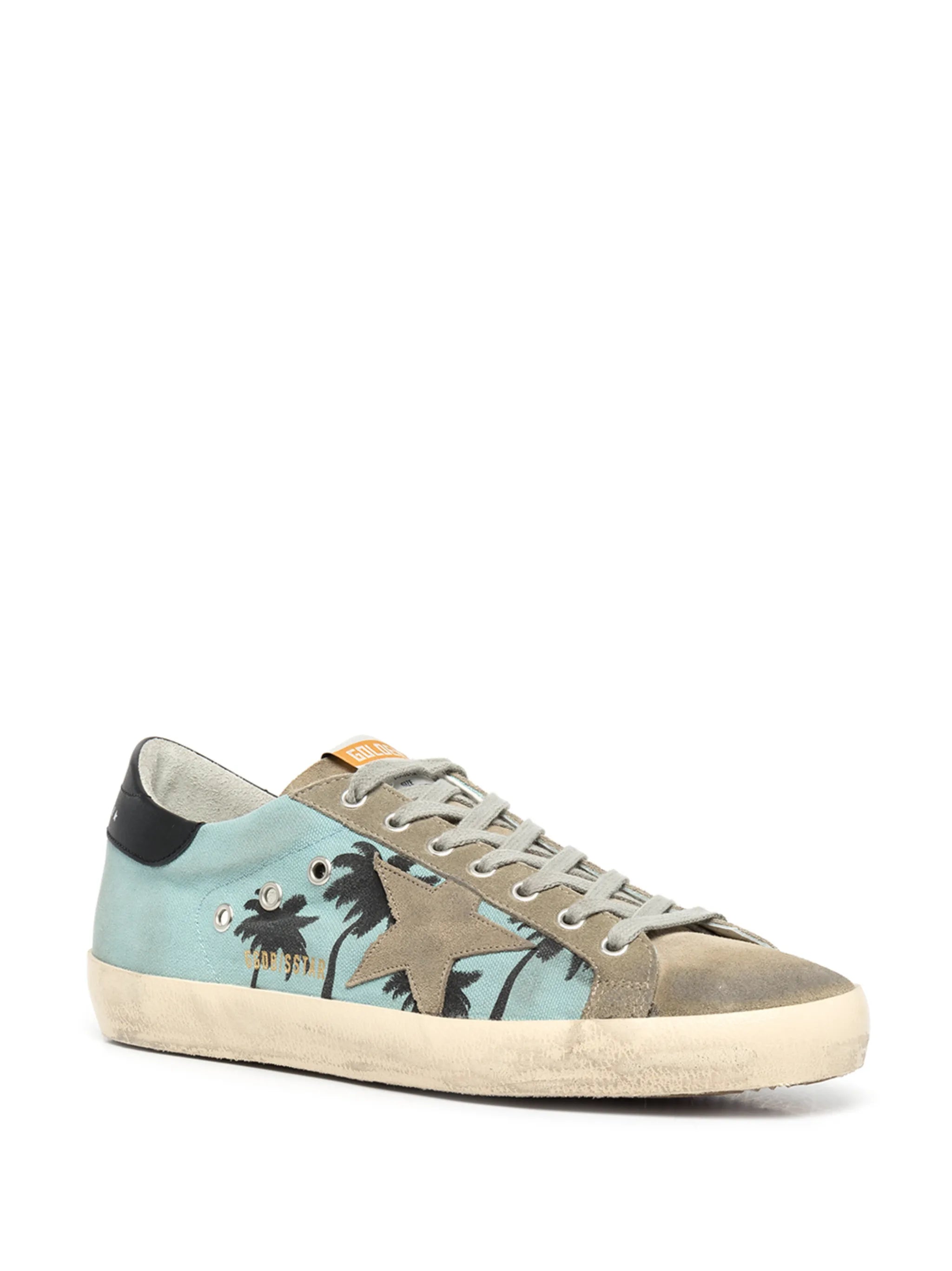 Superstar palm-tree sneakers