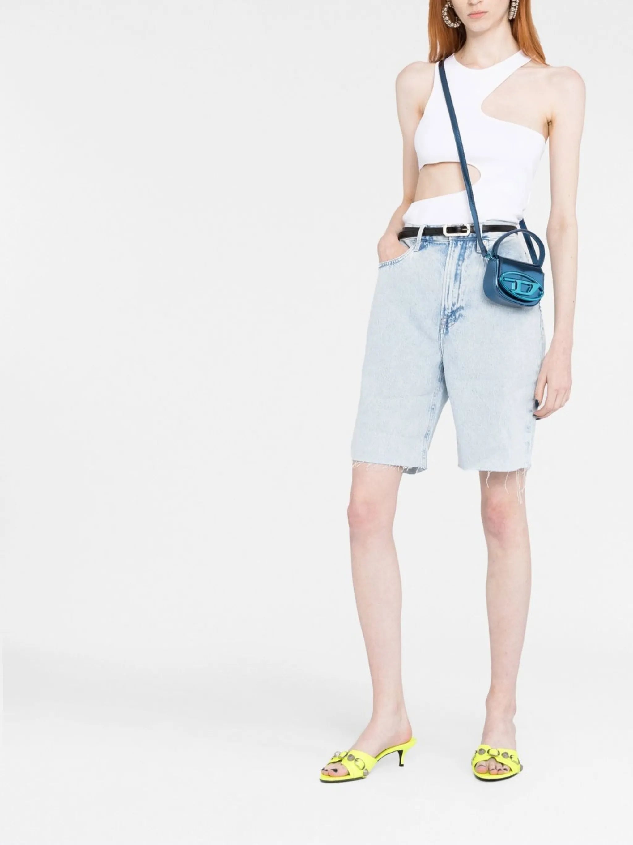 1DR XS-S metallic crossbody bag