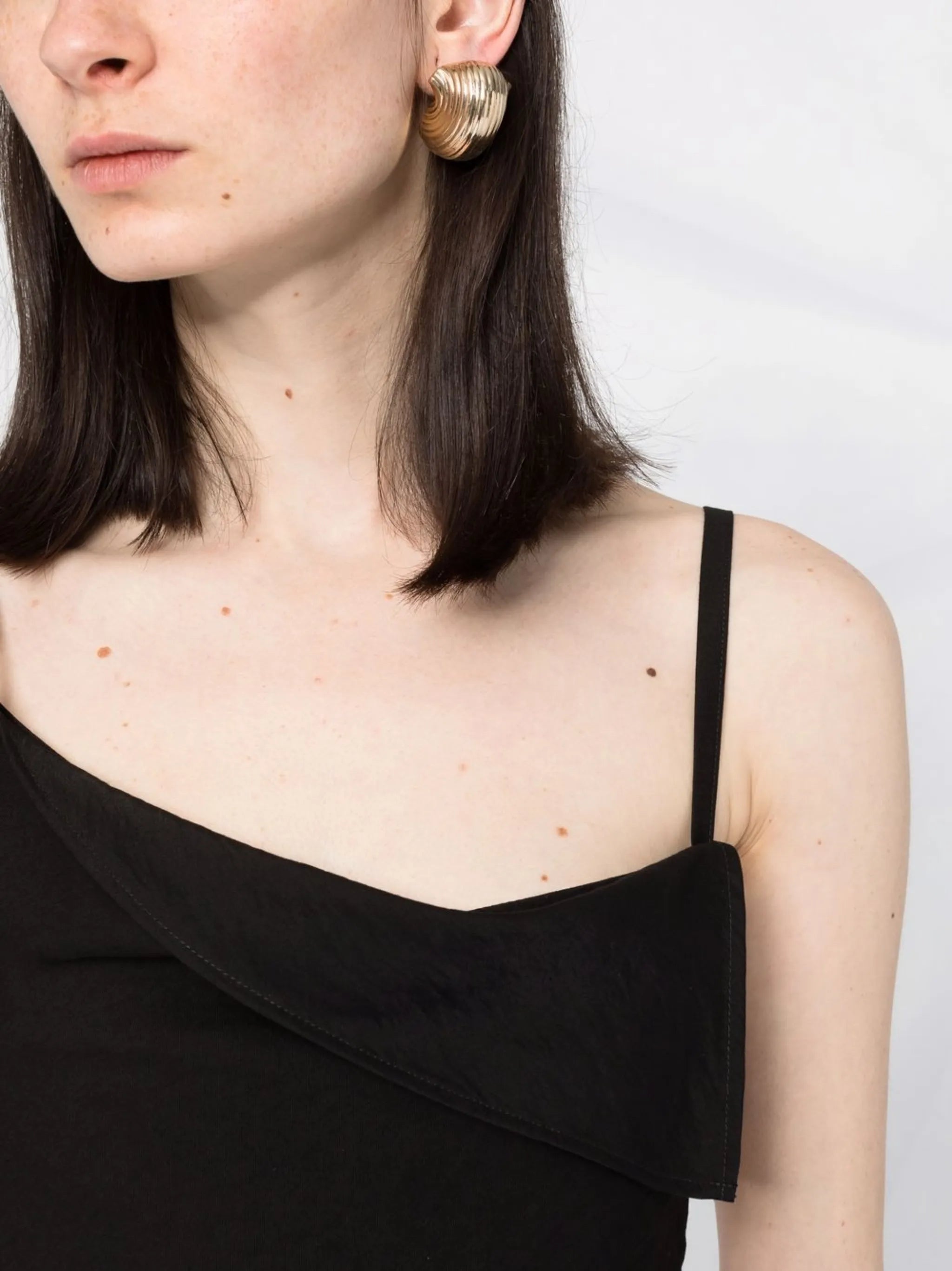 La Robe Saudade draped minidress