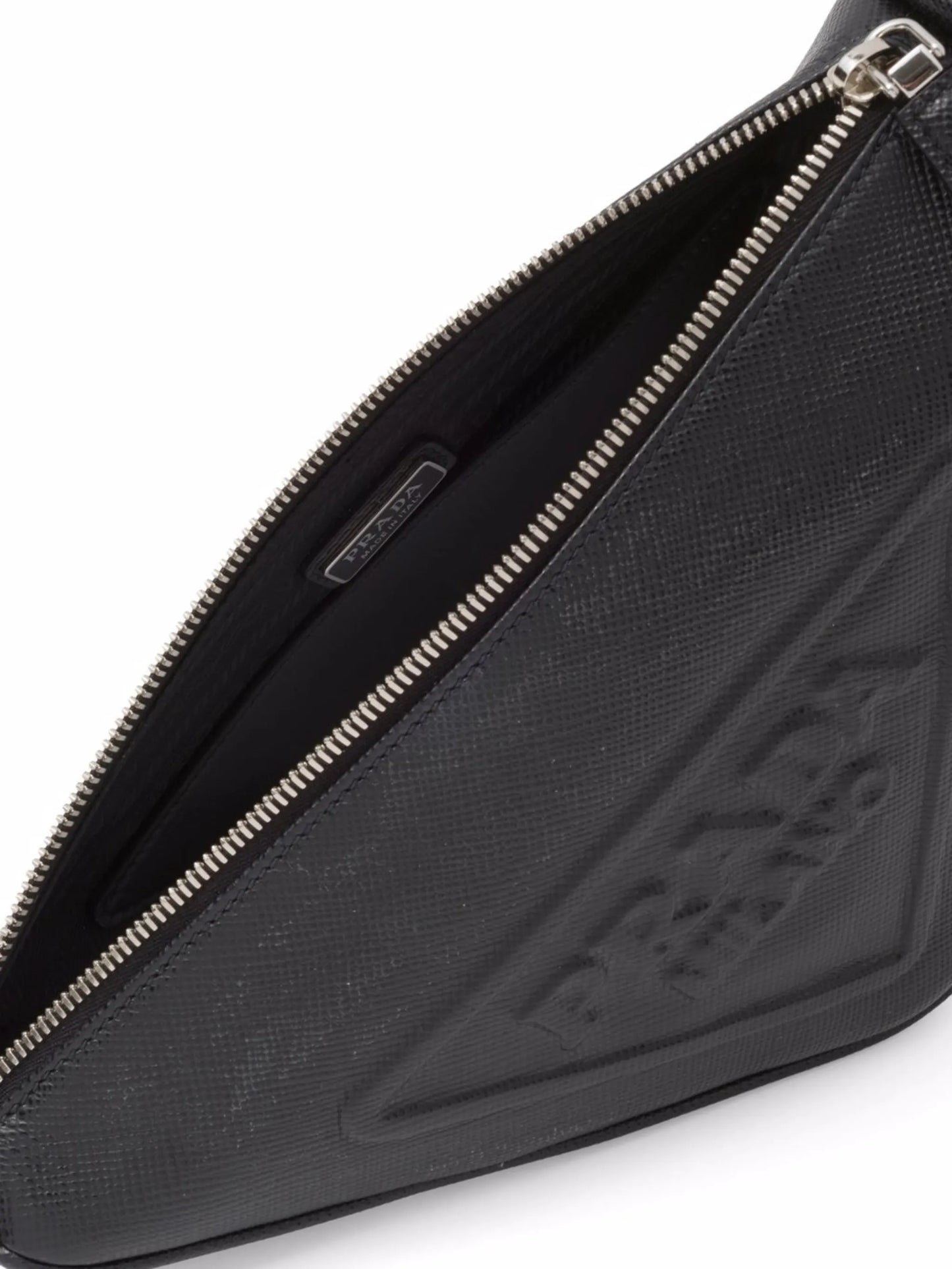 Saffiano leather Triangle bag