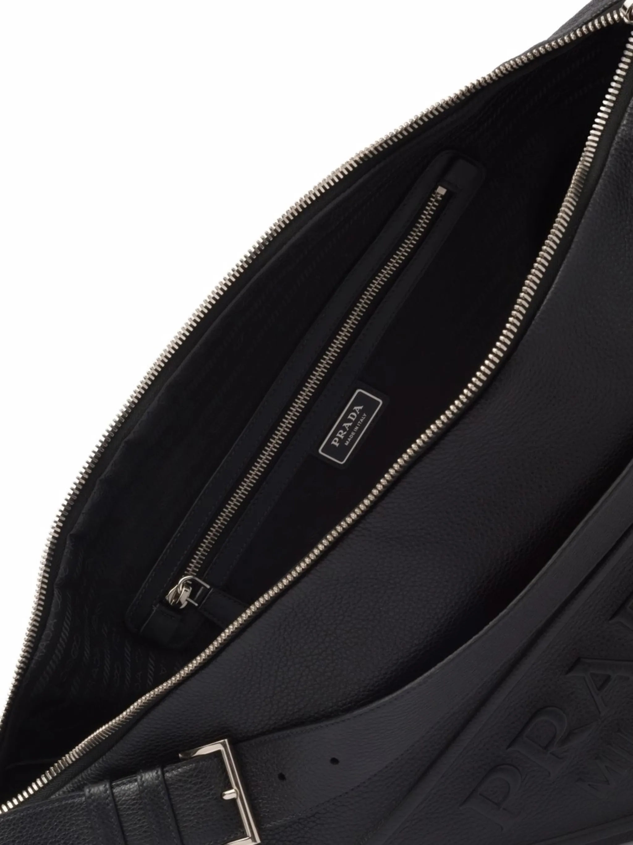 leather Triangle shoulder bag