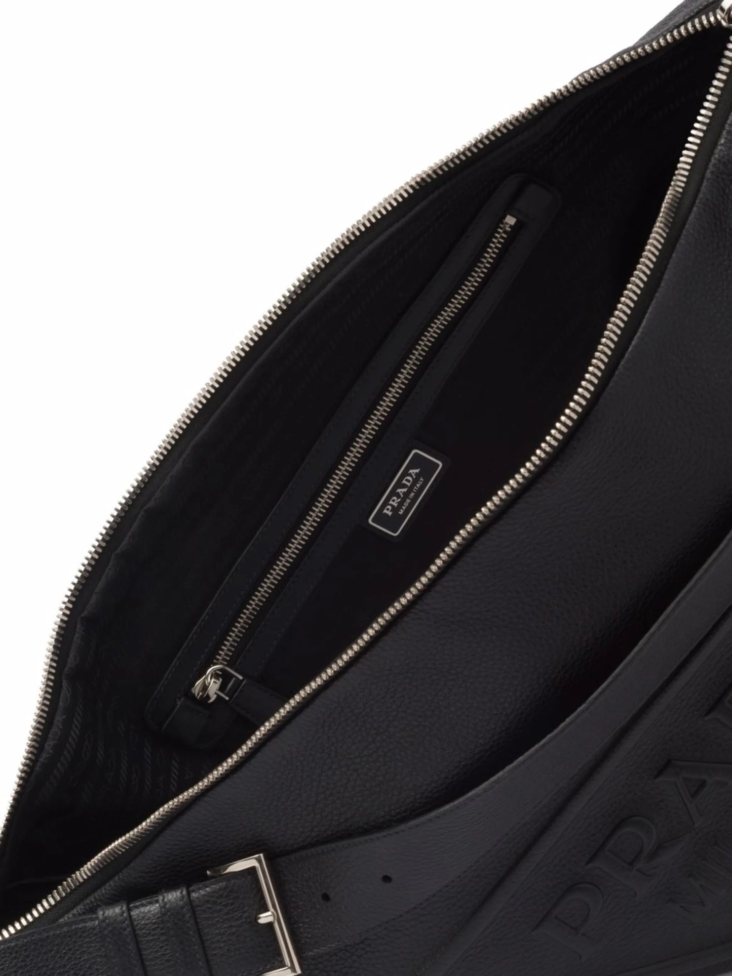 leather Triangle shoulder bag