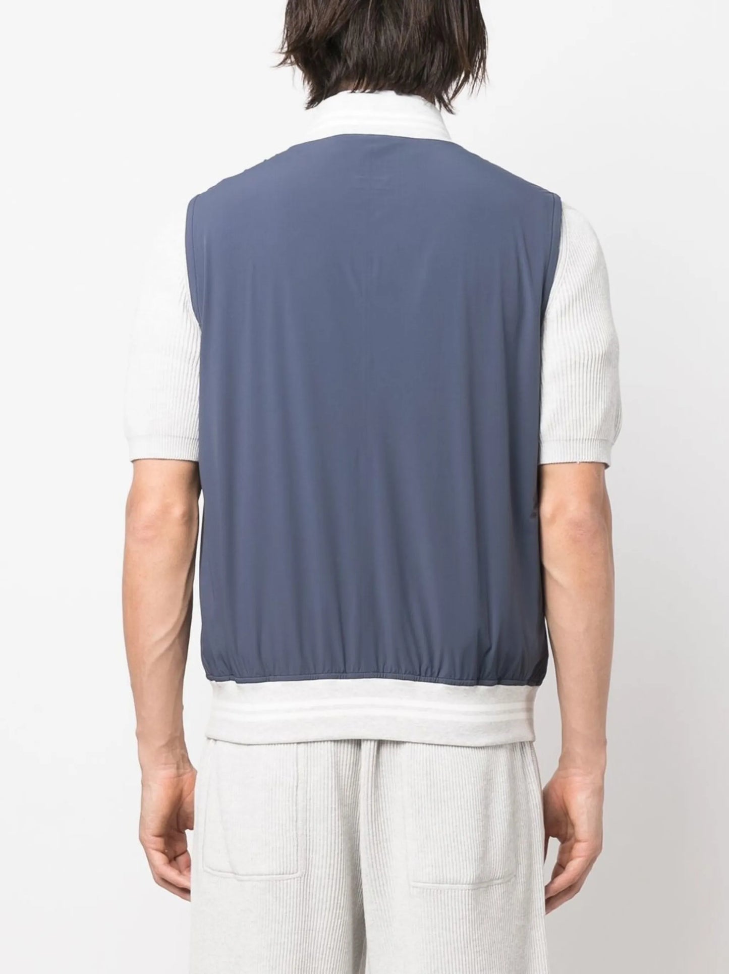 lightweight zip-up gilet