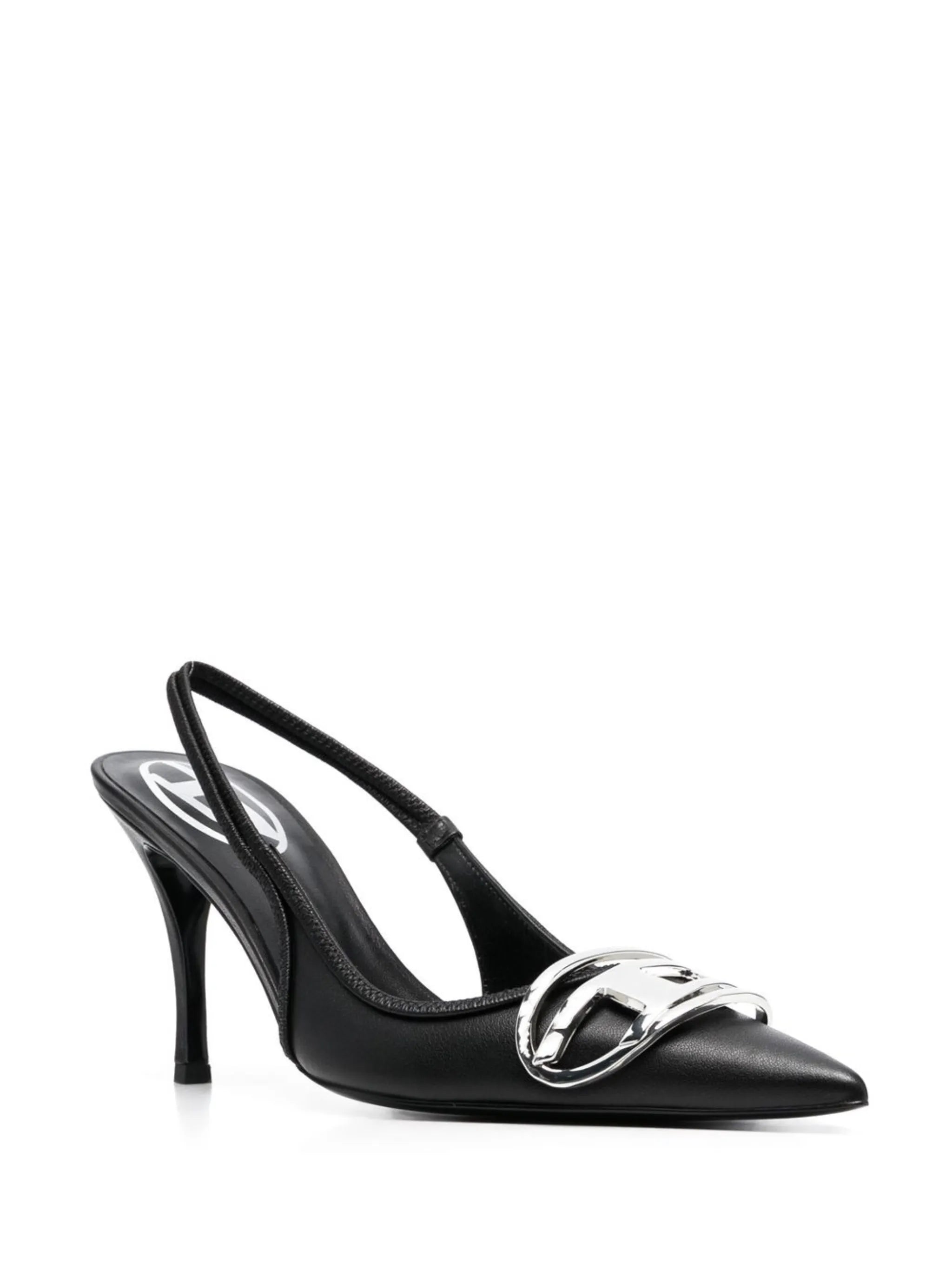 D-Logo slingback pumps