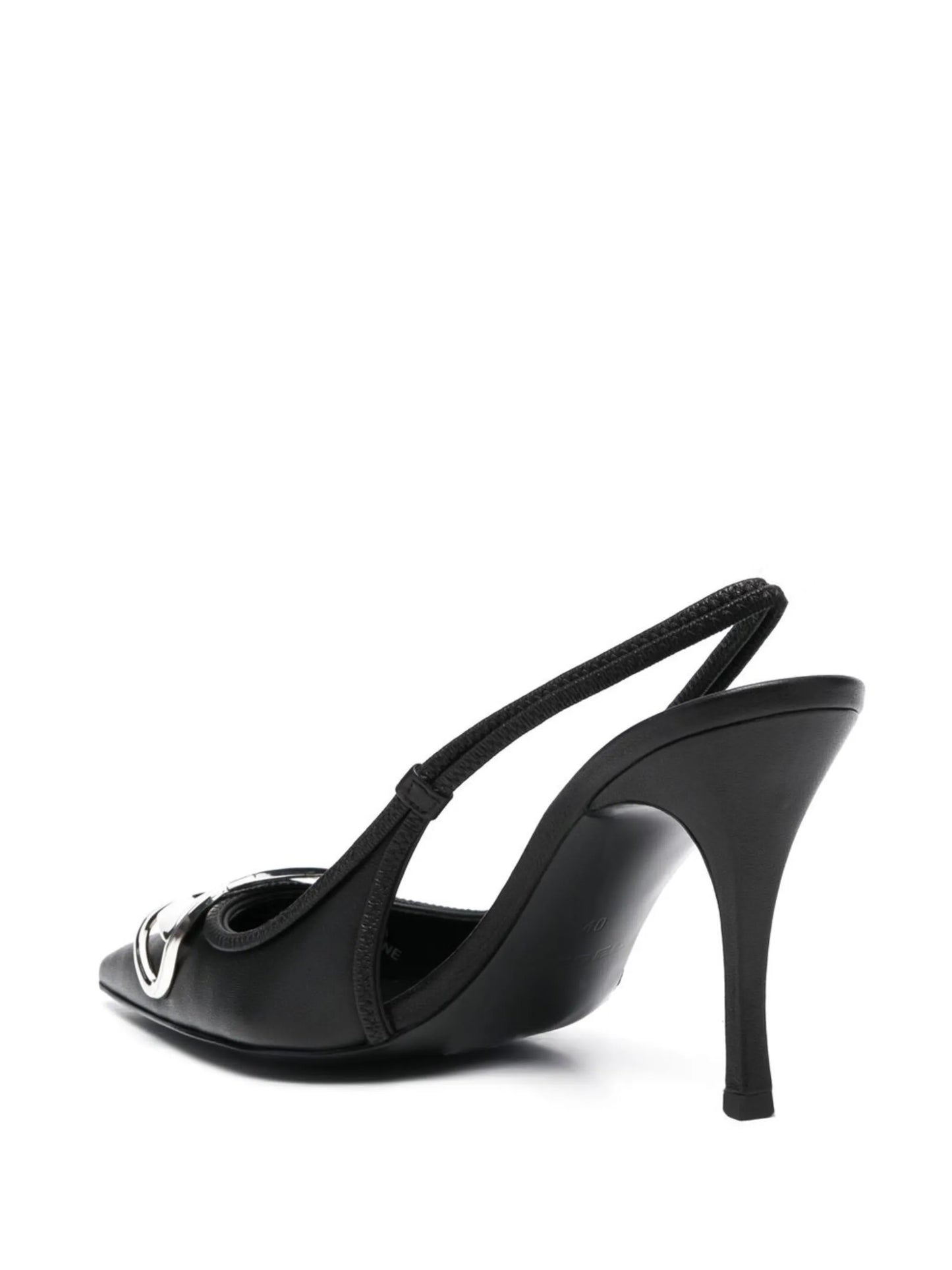 D-Logo slingback pumps