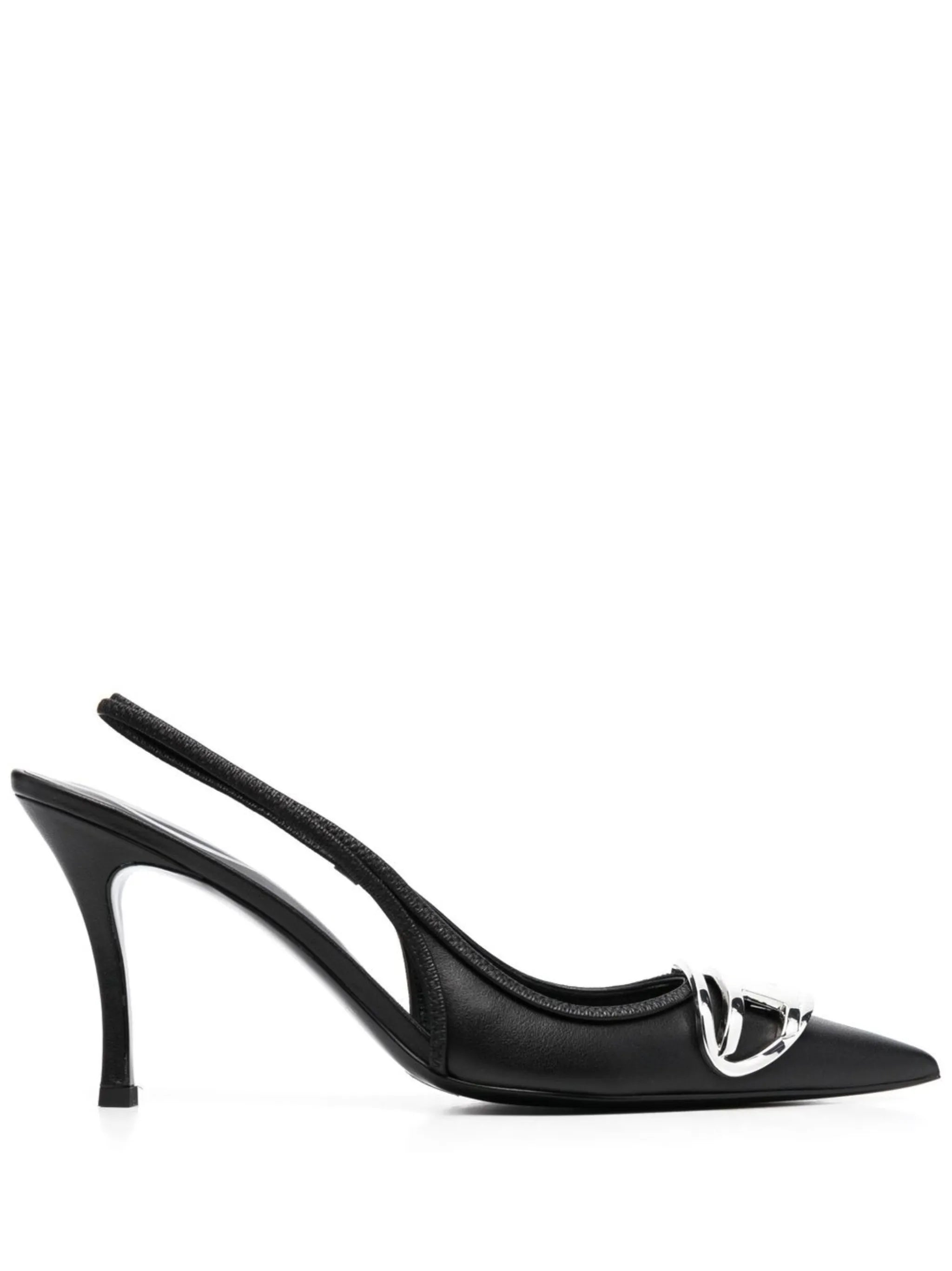 D-Logo slingback pumps