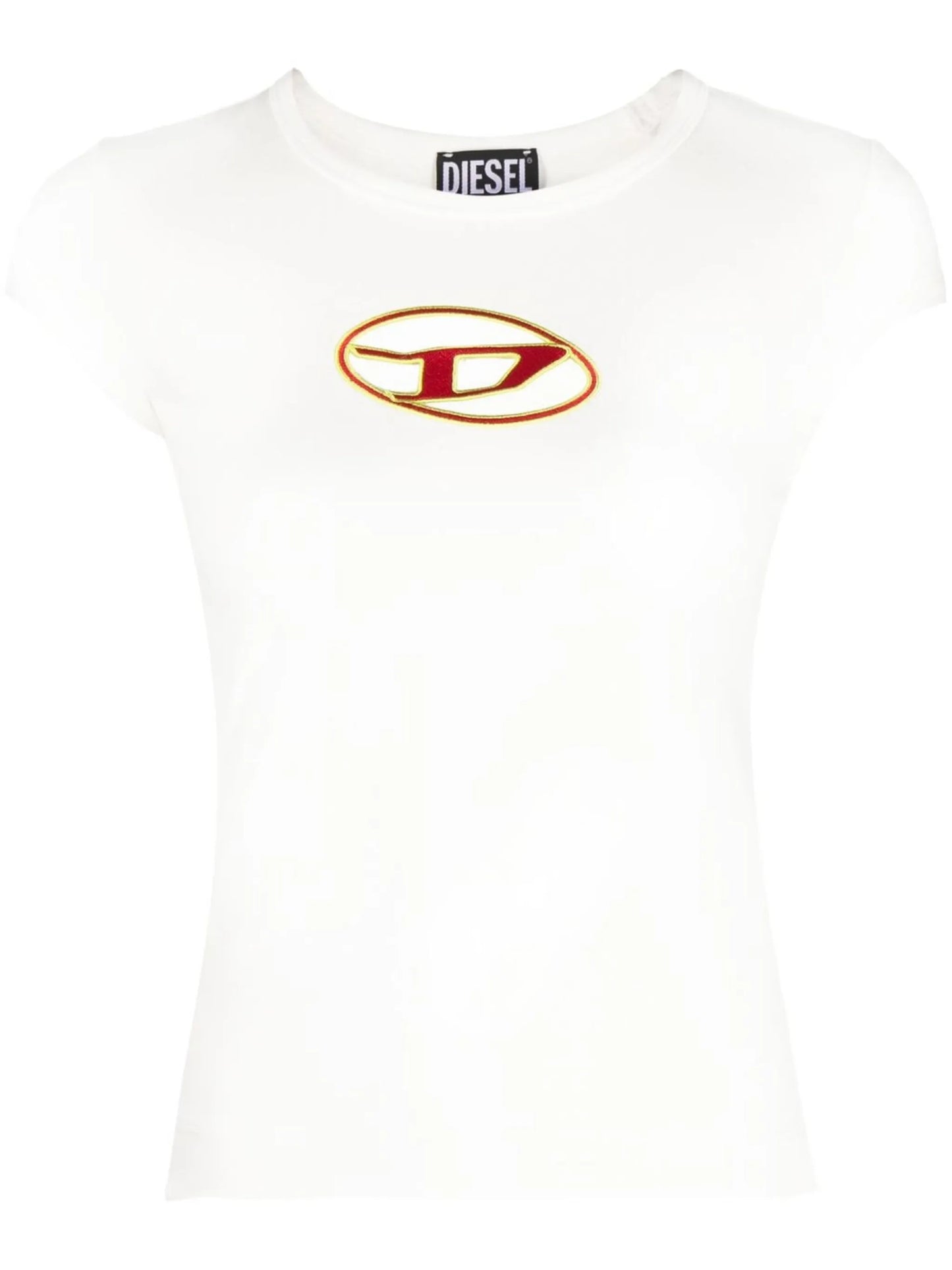 T-Angie cut-out logo T-shirt