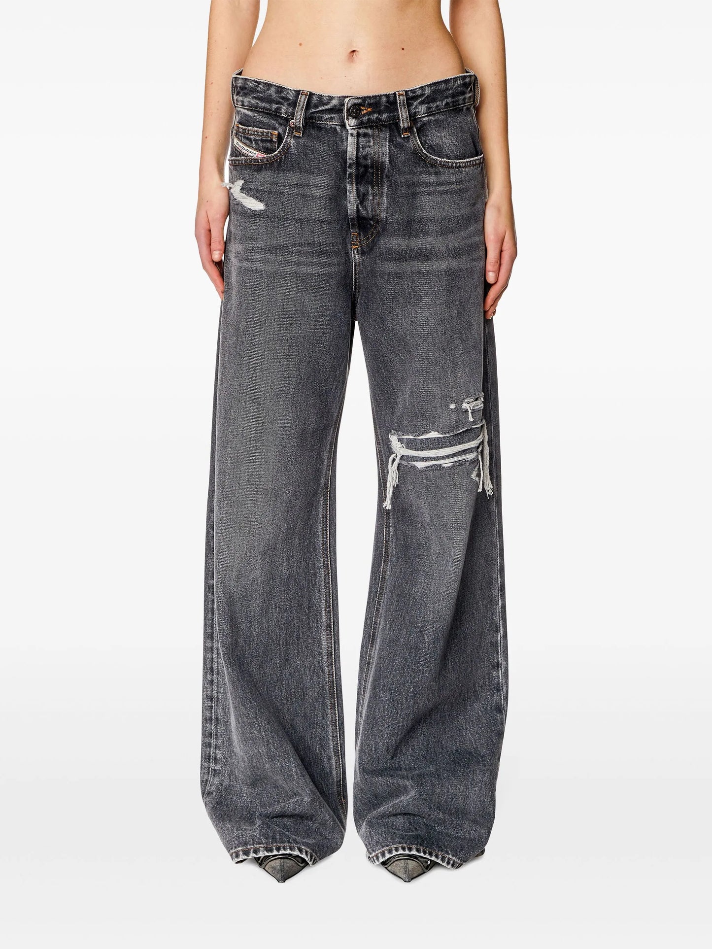 1996 D-Sire 007F6 straight-leg jeans