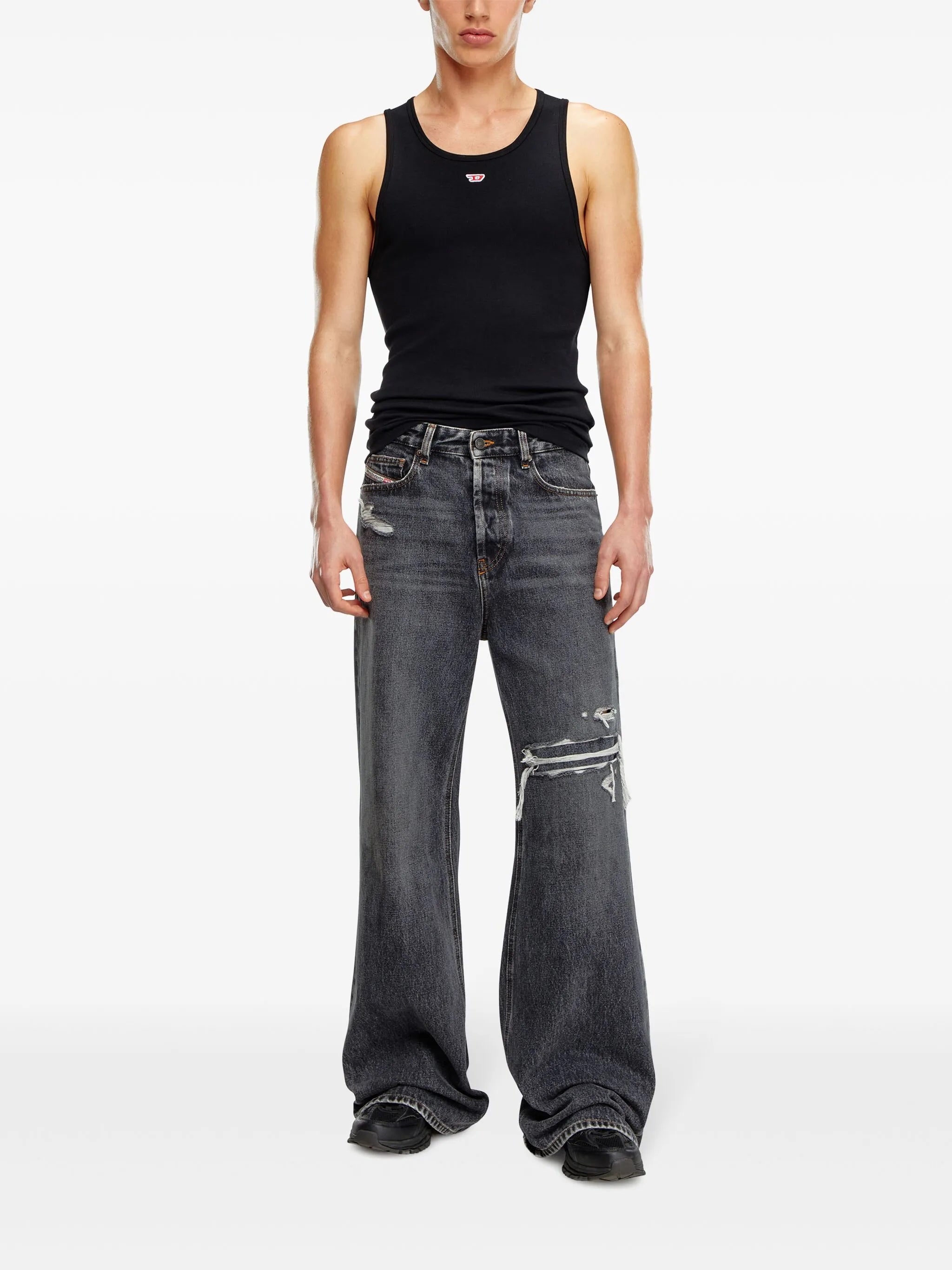 1996 D-Sire 007F6 straight-leg jeans