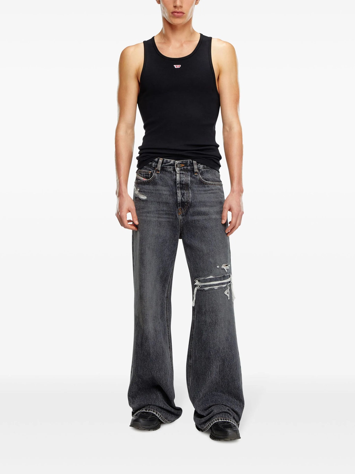 1996 D-Sire 007F6 straight-leg jeans