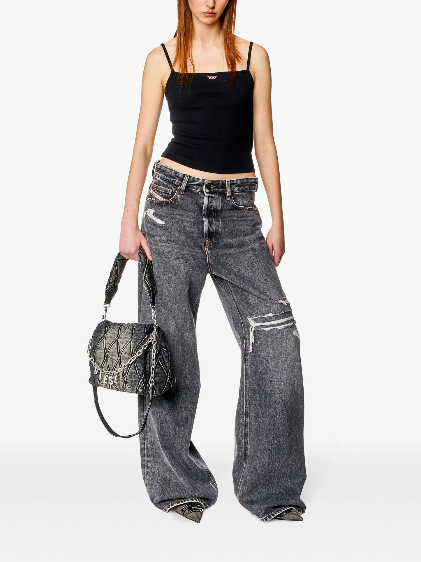 1996 D-Sire 007F6 straight-leg jeans