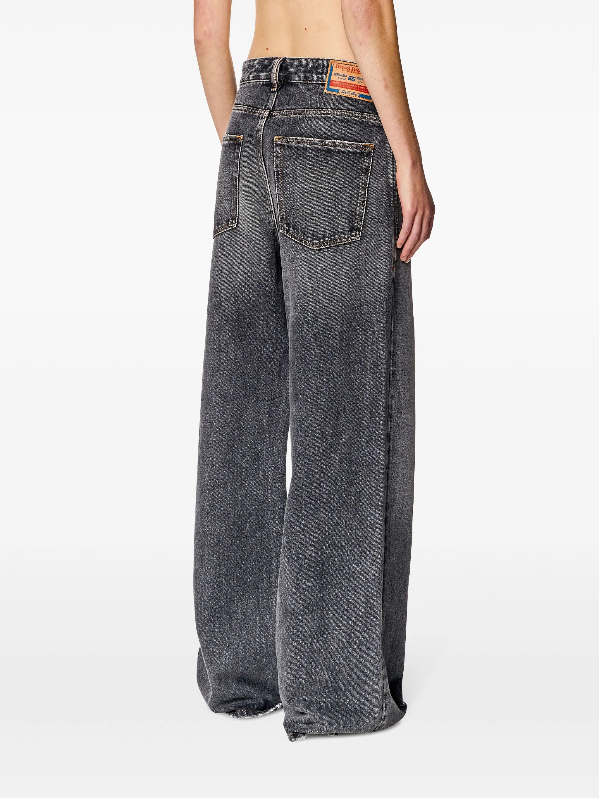 1996 D-Sire 007F6 straight-leg jeans