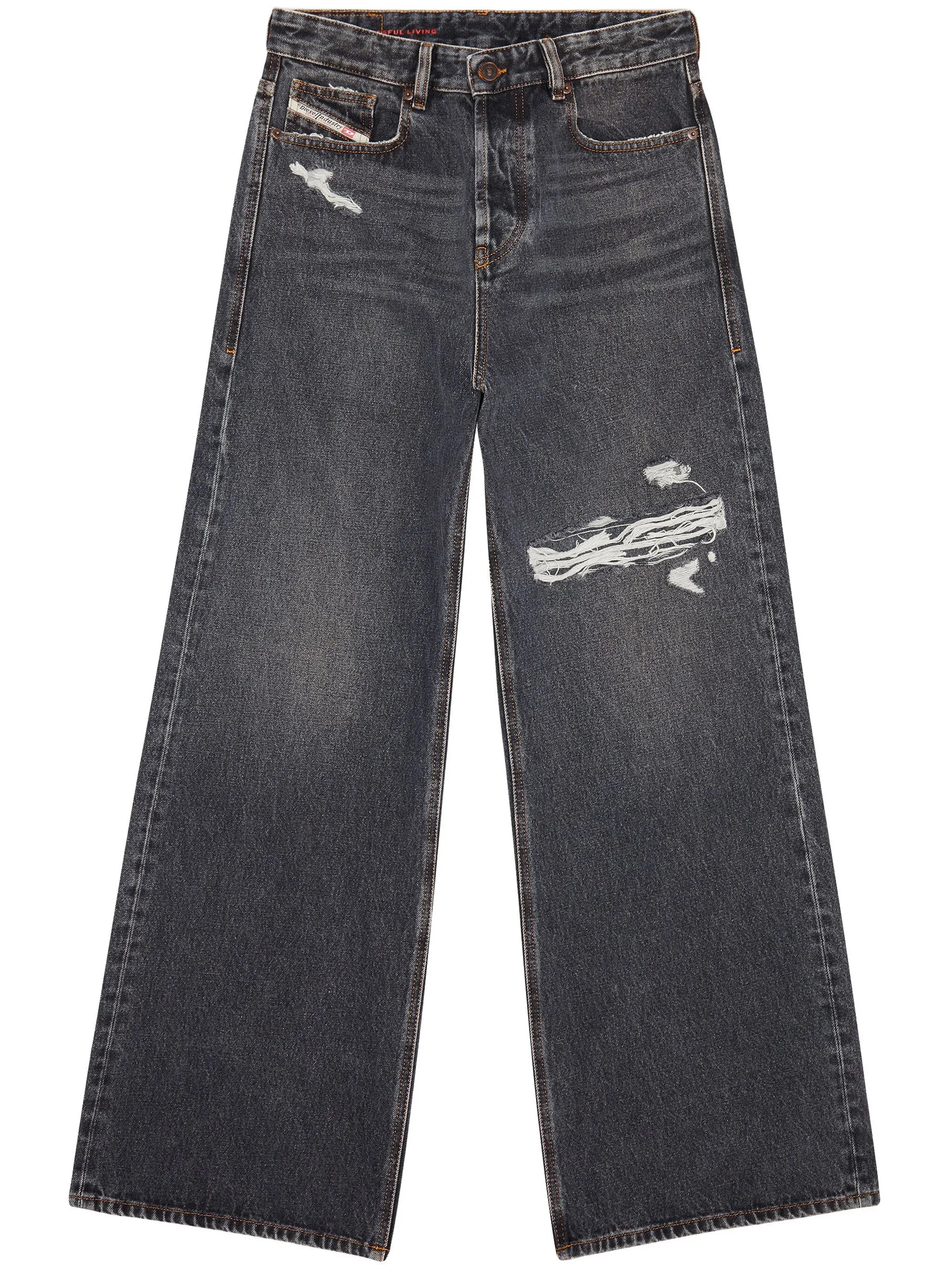 1996 D-Sire 007F6 straight-leg jeans