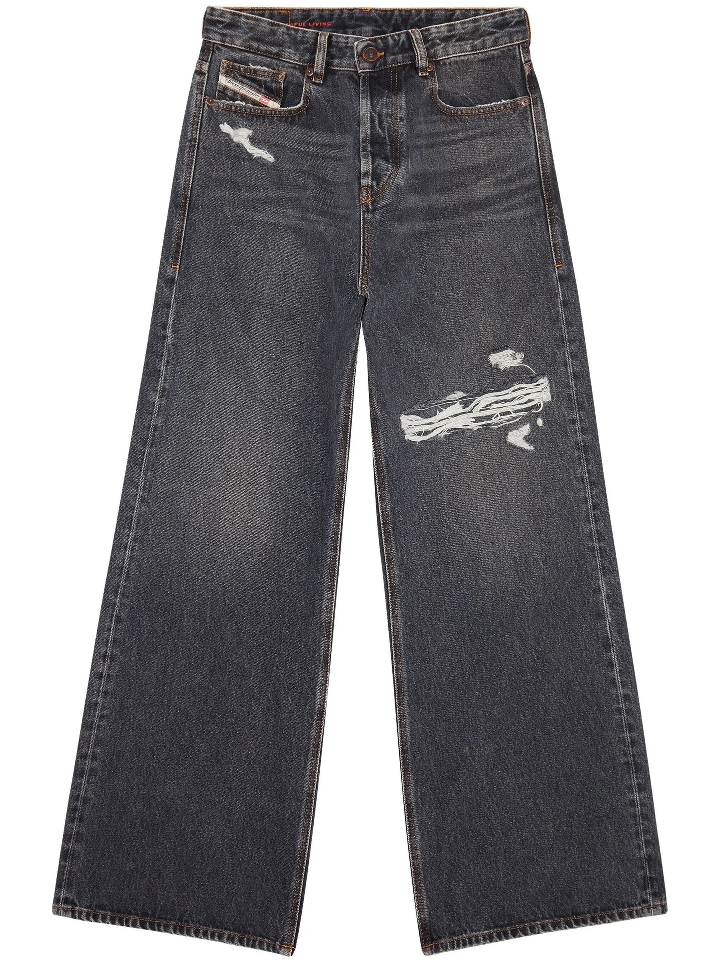 1996 D-Sire 007F6 straight-leg jeans