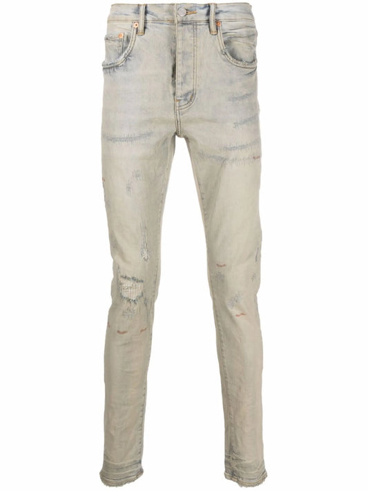 distressed skinny jeans