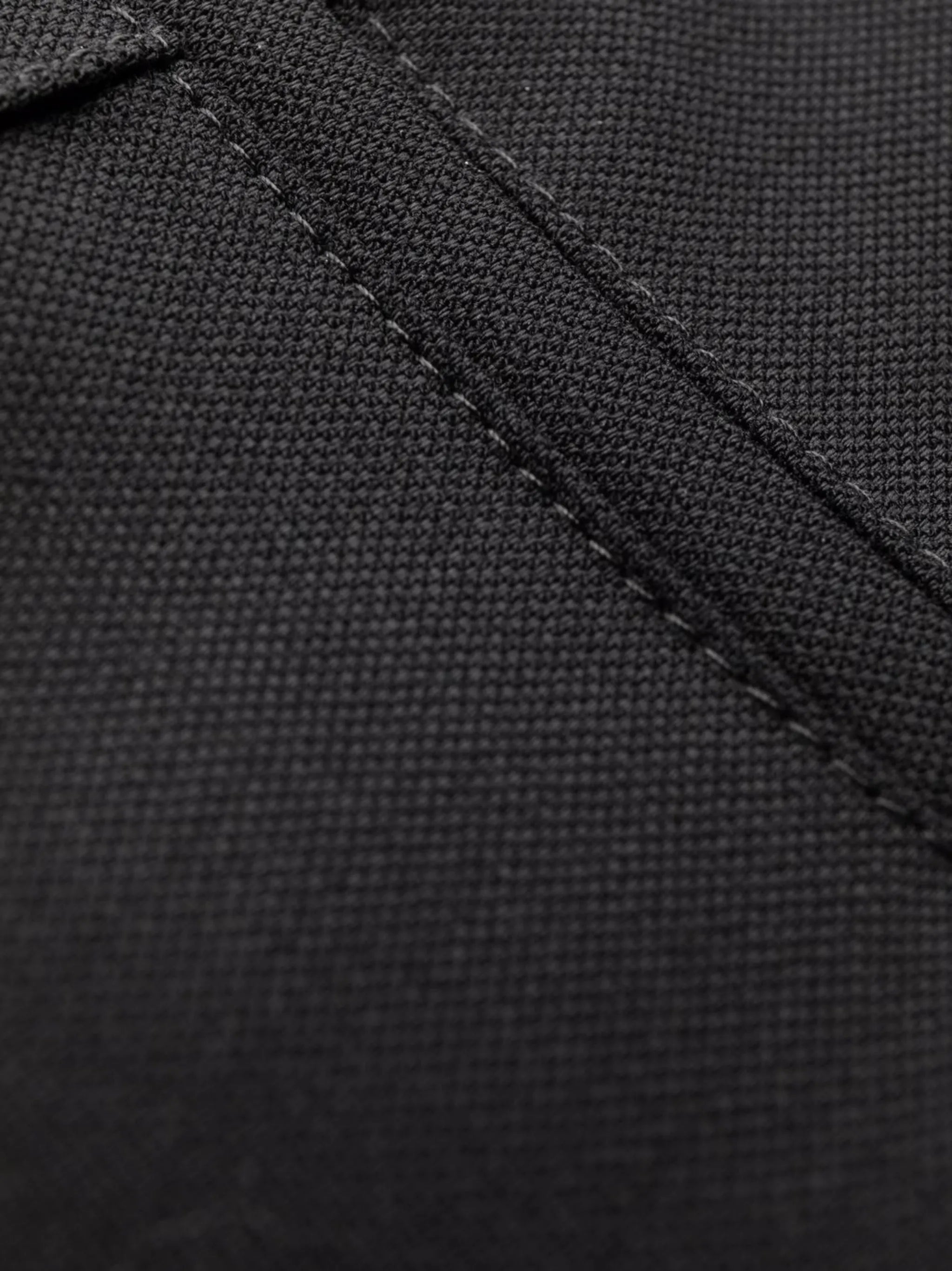 high-waisted trousers