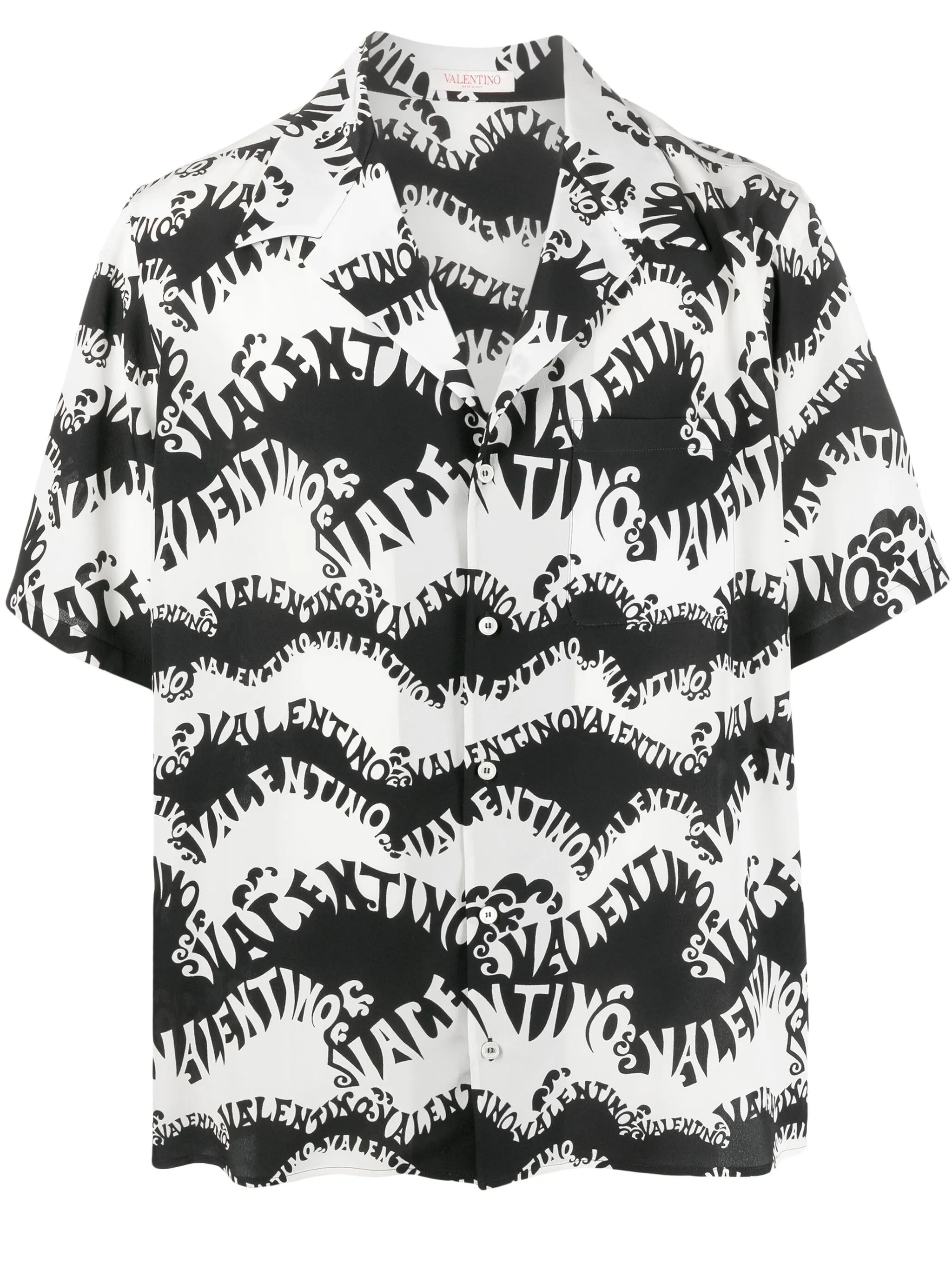 logo-print short-sleeve shirt
