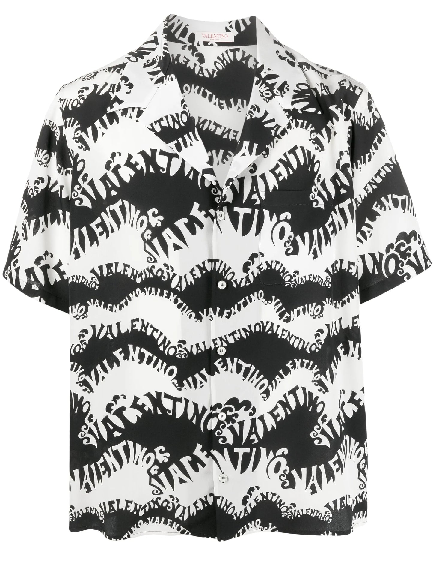 logo-print short-sleeve shirt