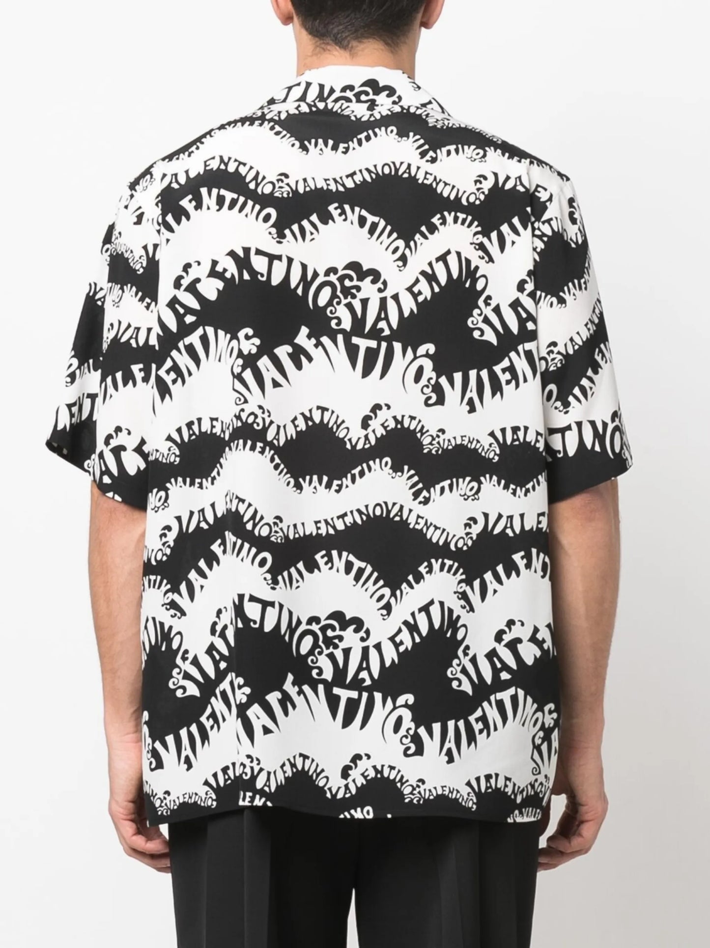 logo-print short-sleeve shirt