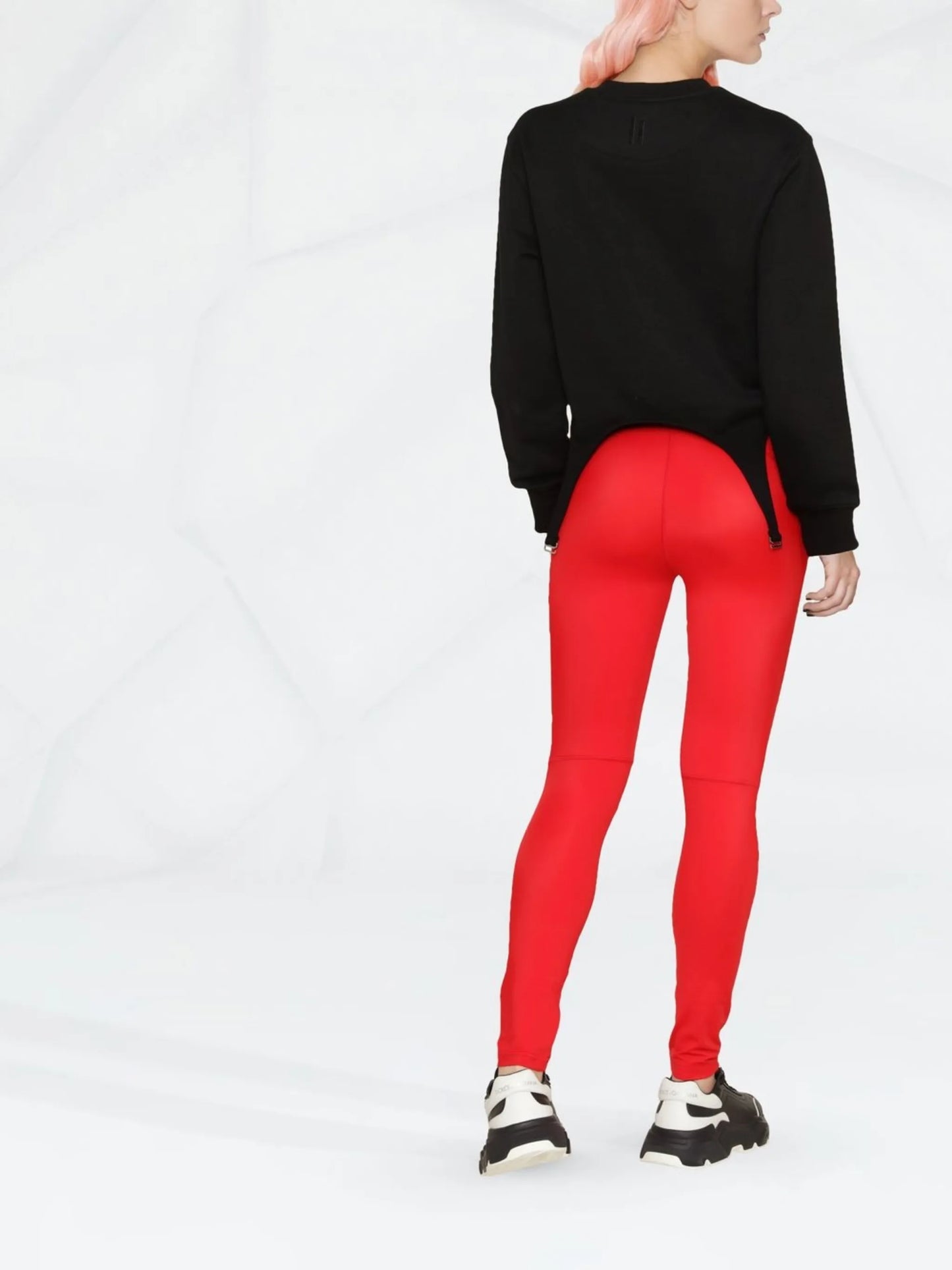 Greca waistband performance leggings