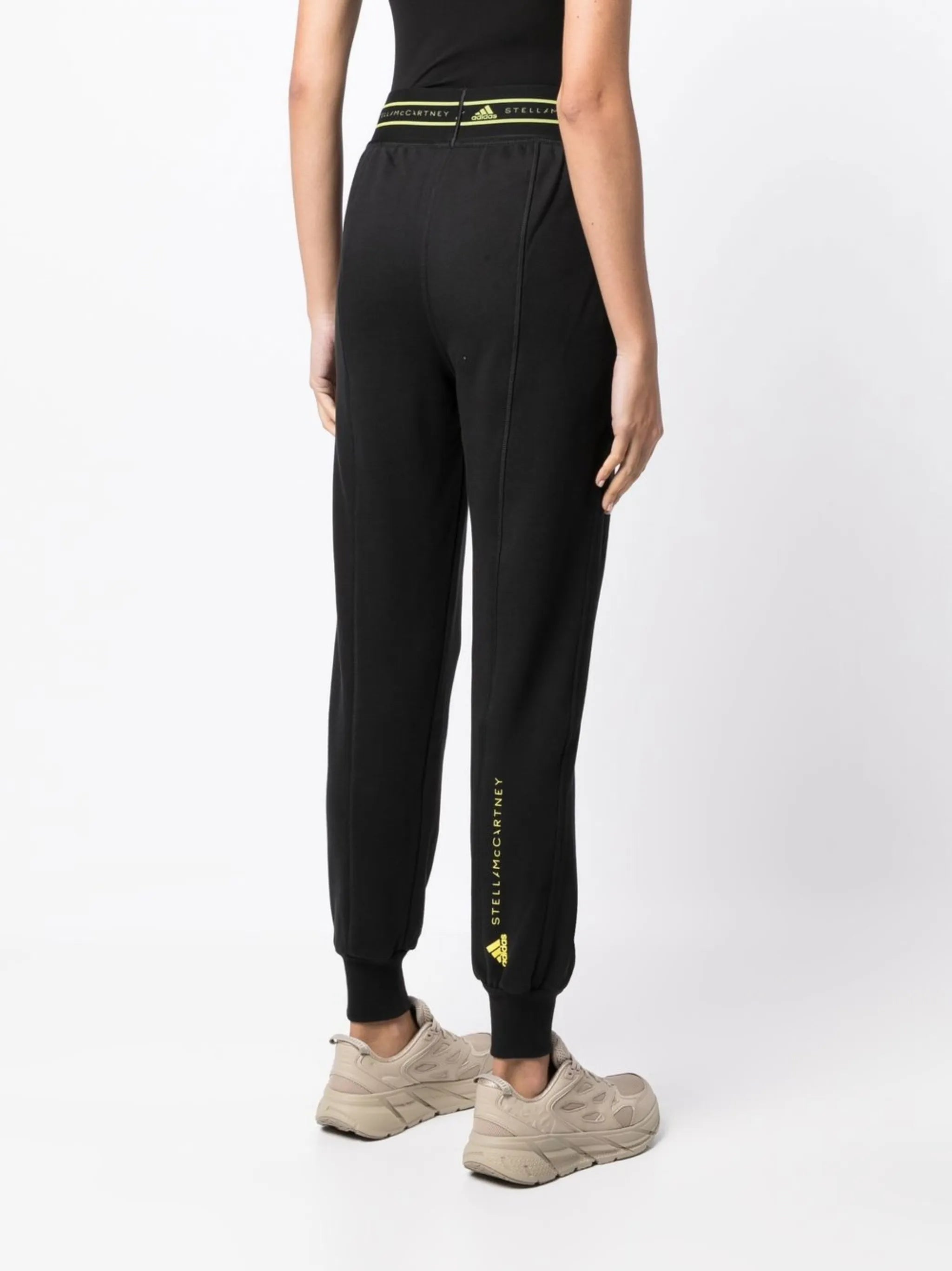 logo-waistband track pants