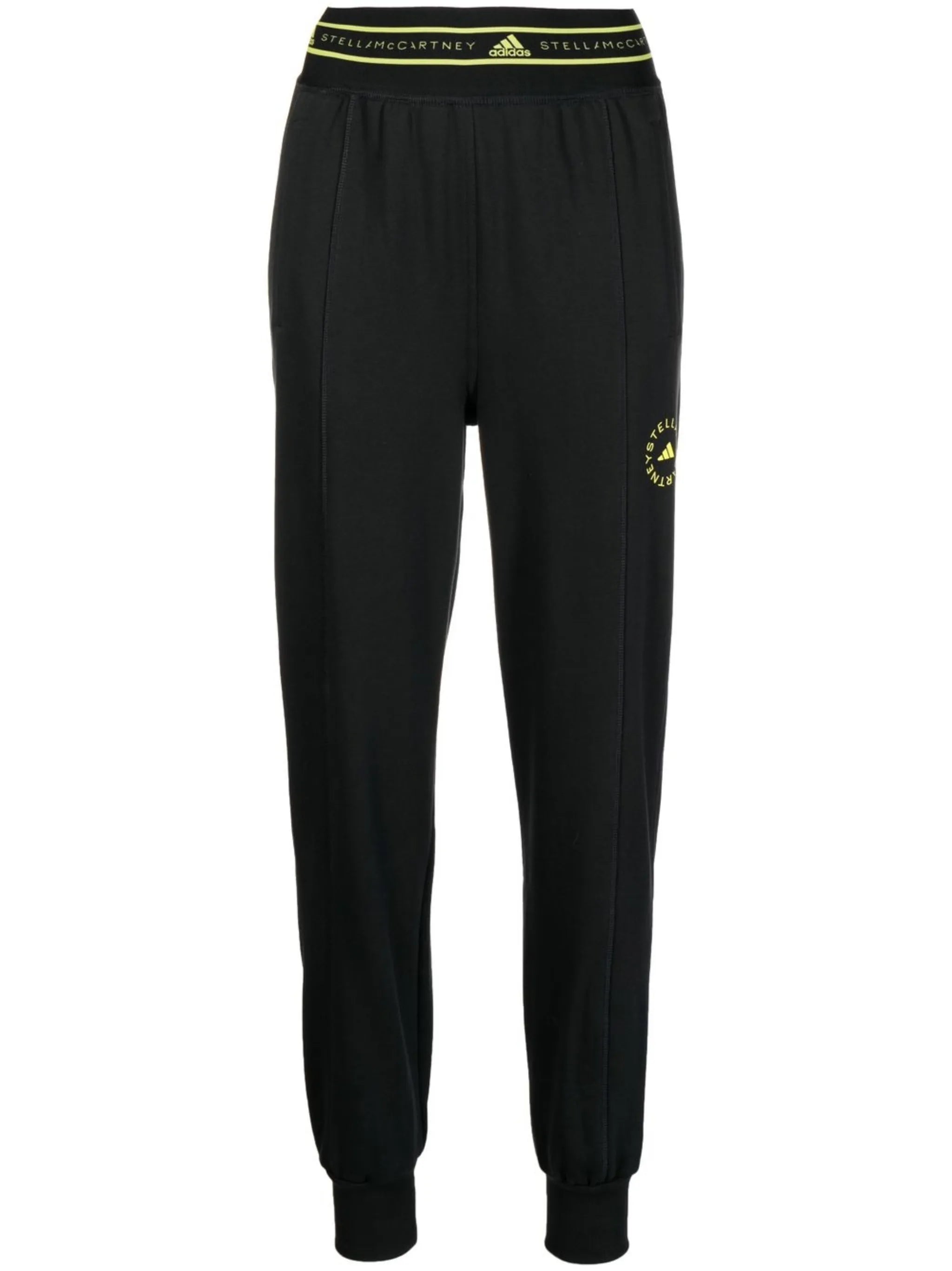 logo-waistband track pants