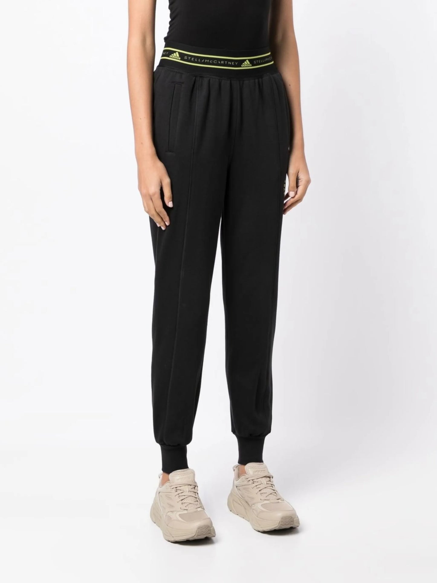 logo-waistband track pants