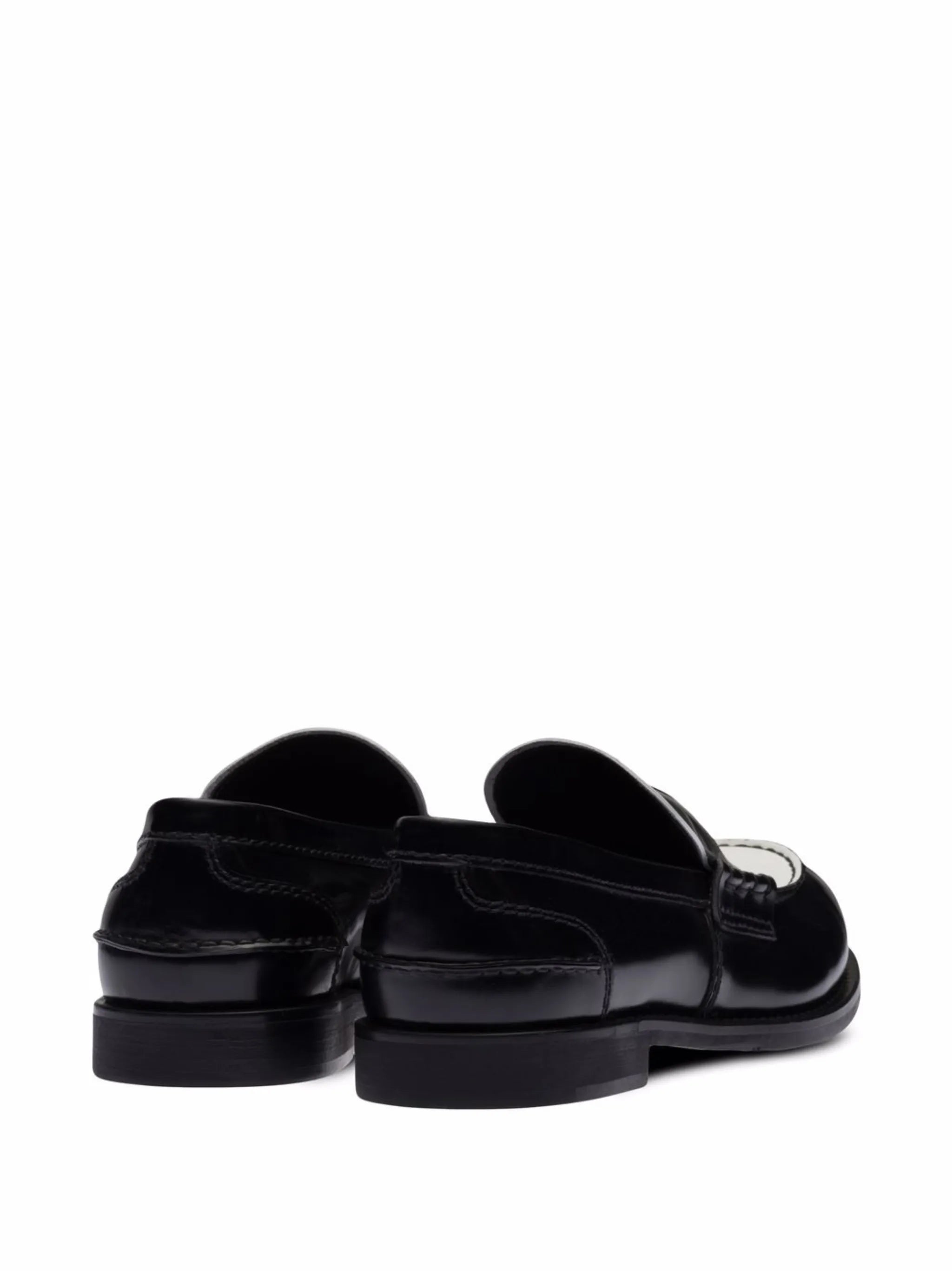 leather penny loafers
