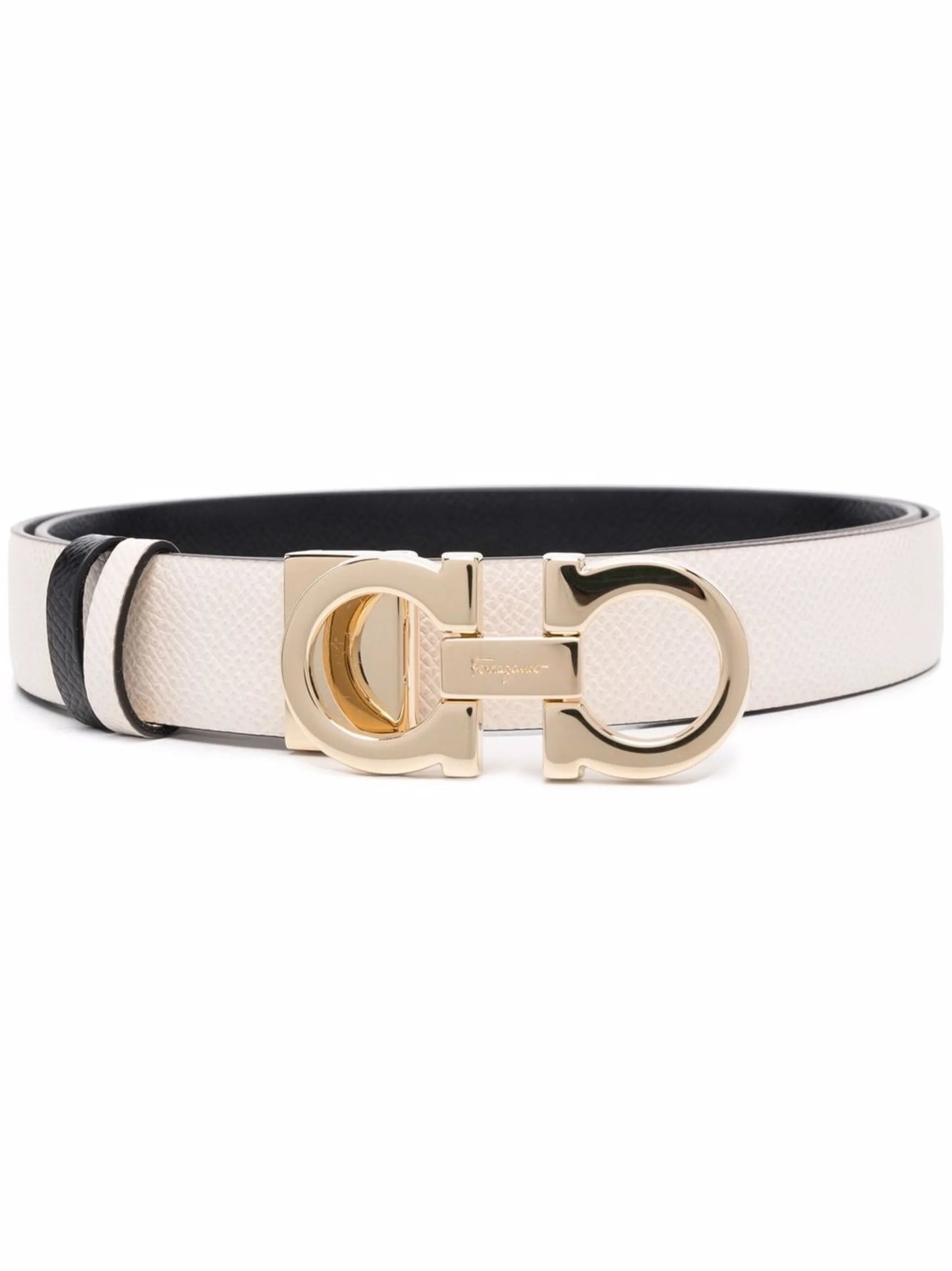 reversible and adjustable Gancini belt