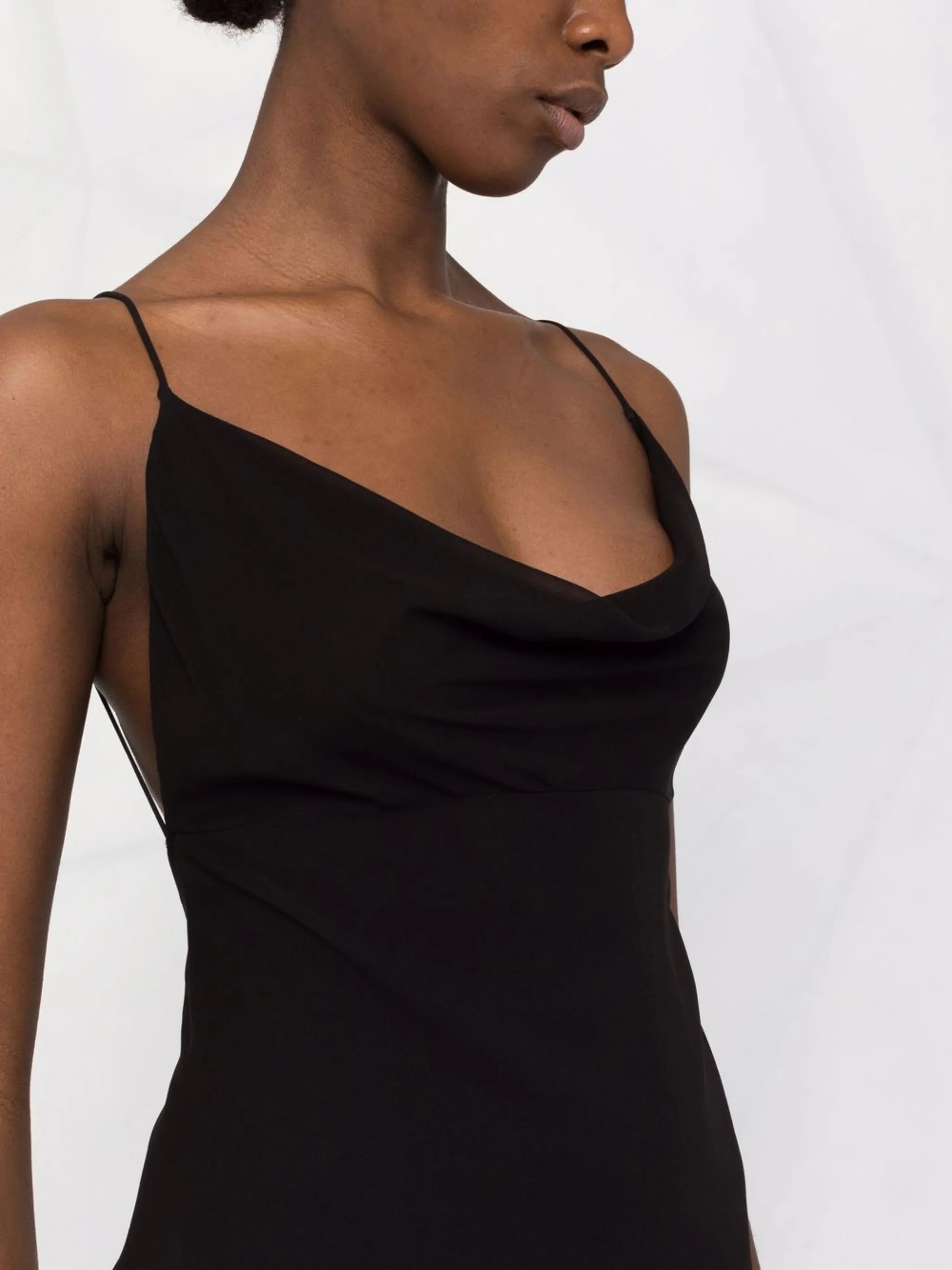 Gemma draped mini dress